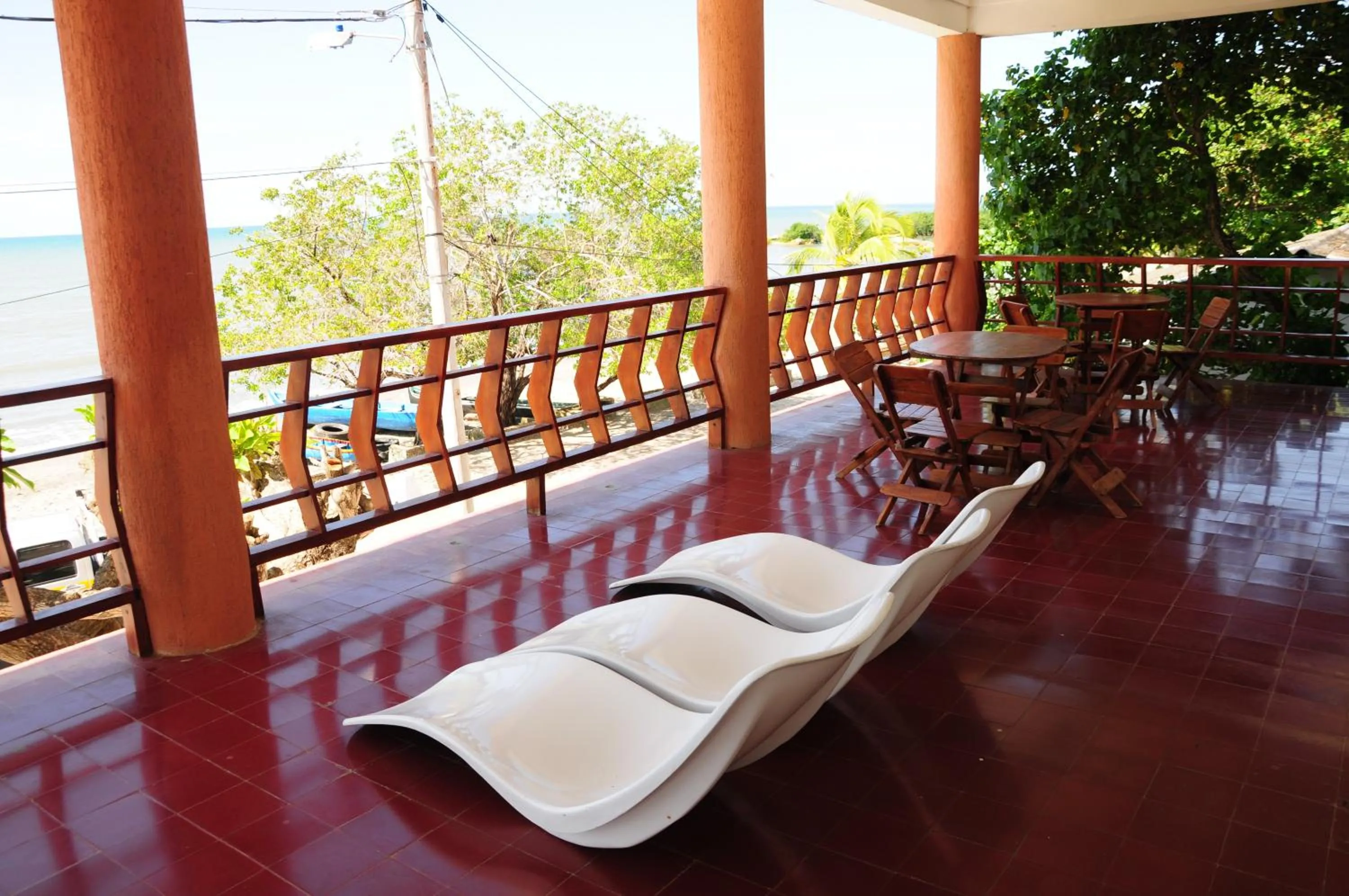 Balcony/Terrace in Hotel Montecarlo Beach