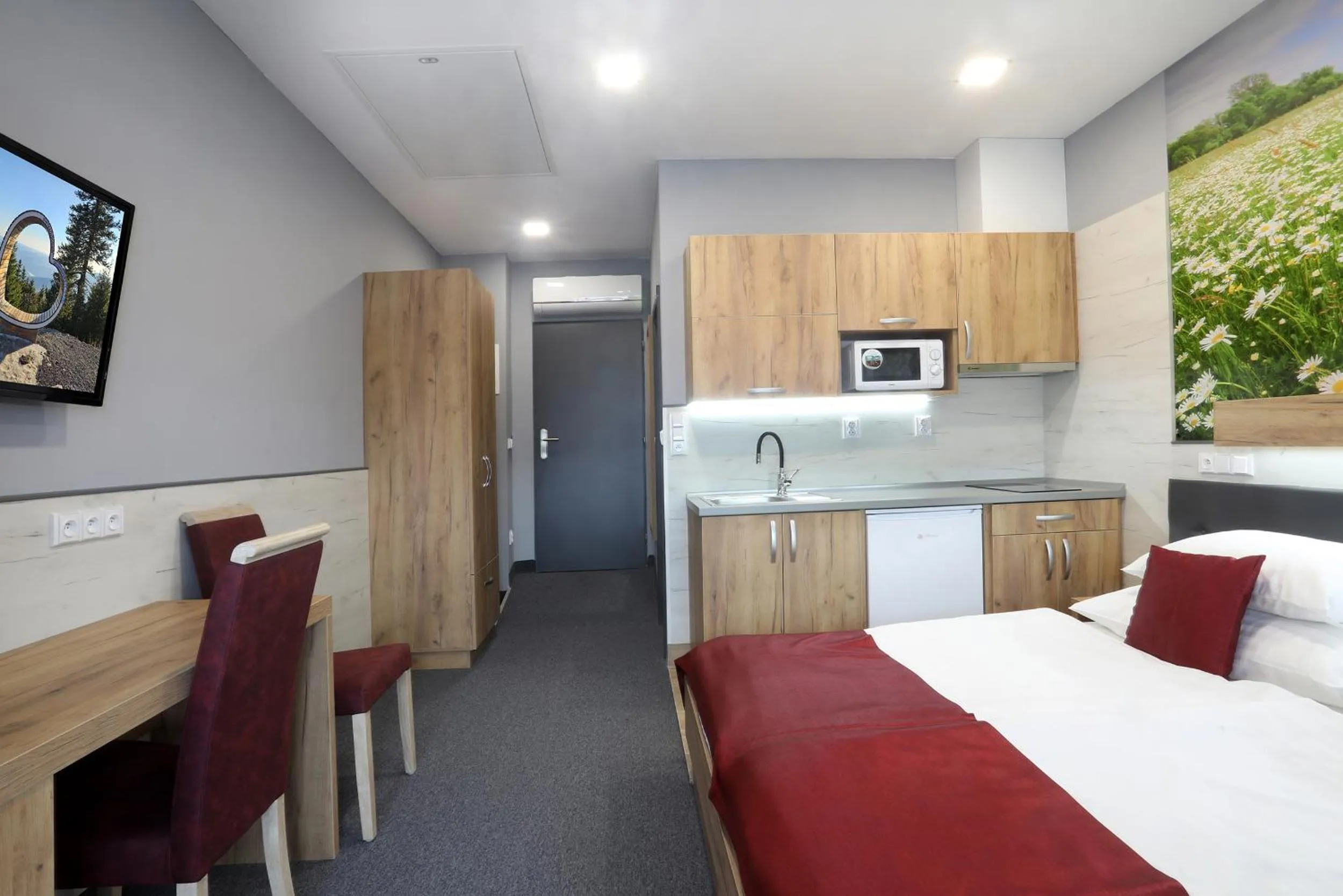 Bed in Hotel Strážnice