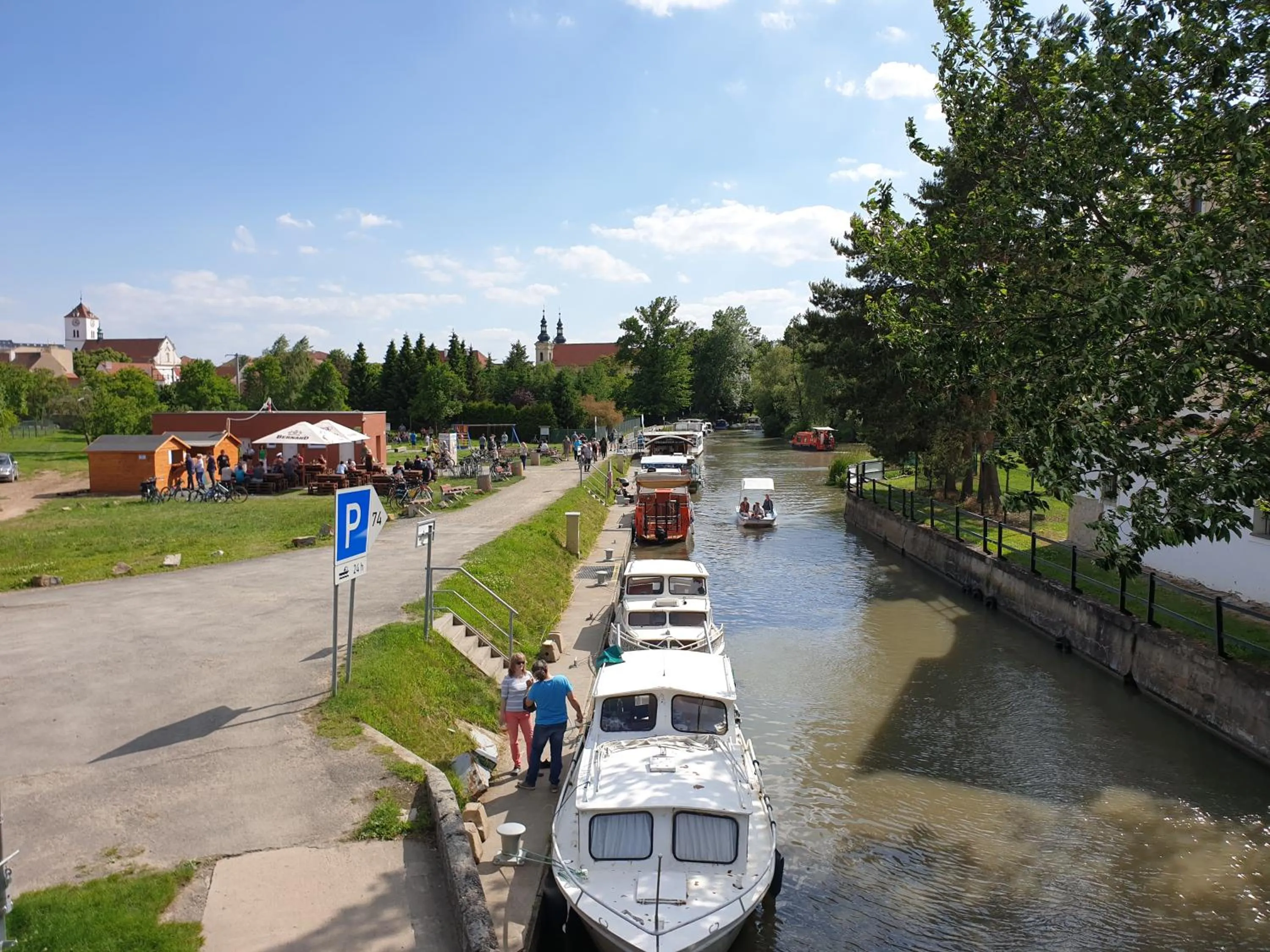 Natural landscape in Hotel Strážnice