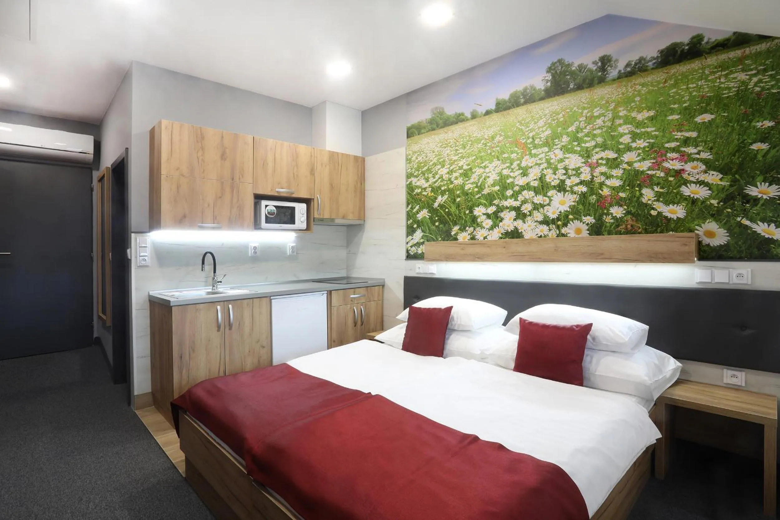 Bed in Hotel Strážnice