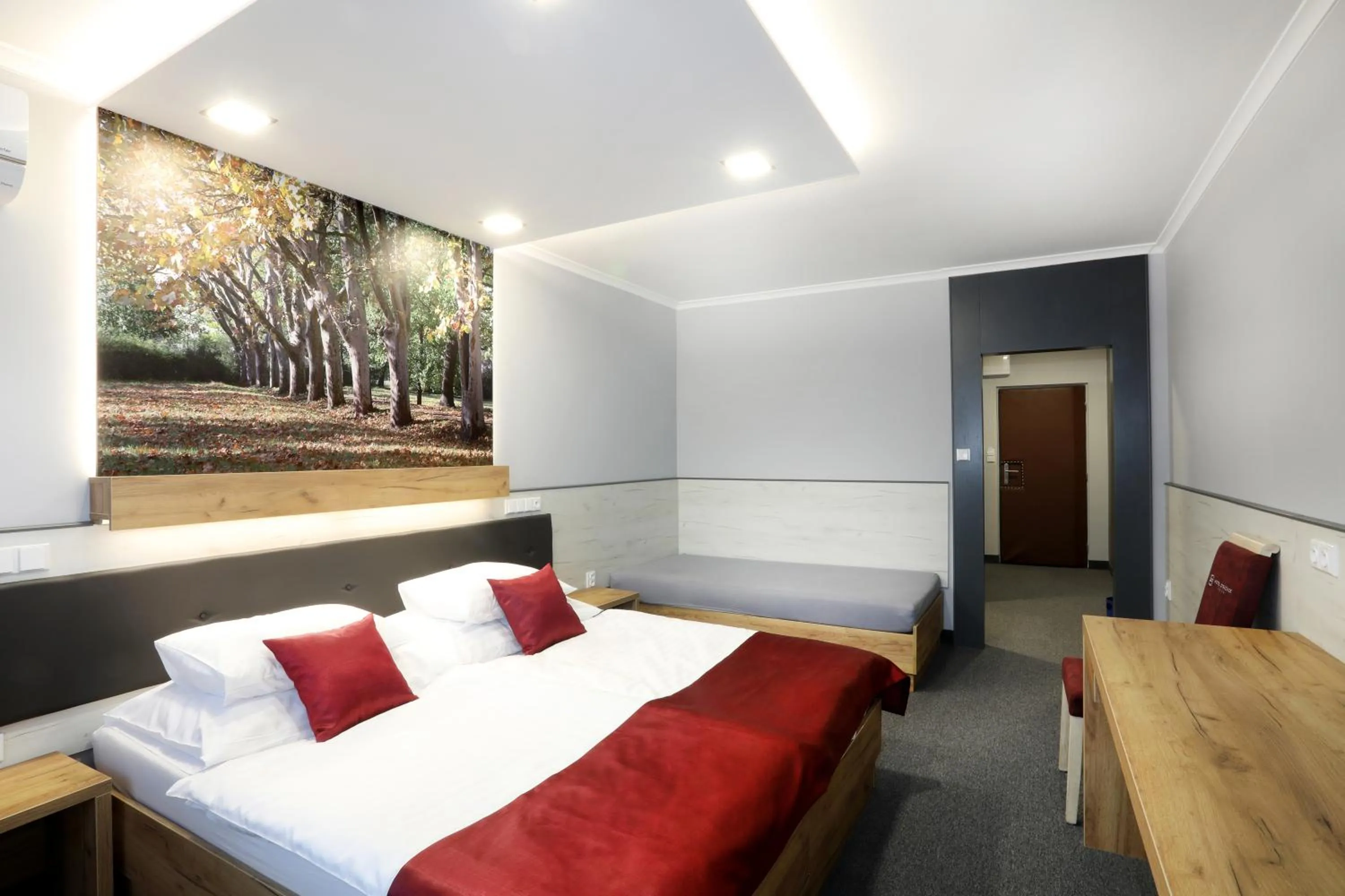 Bed in Hotel Strážnice