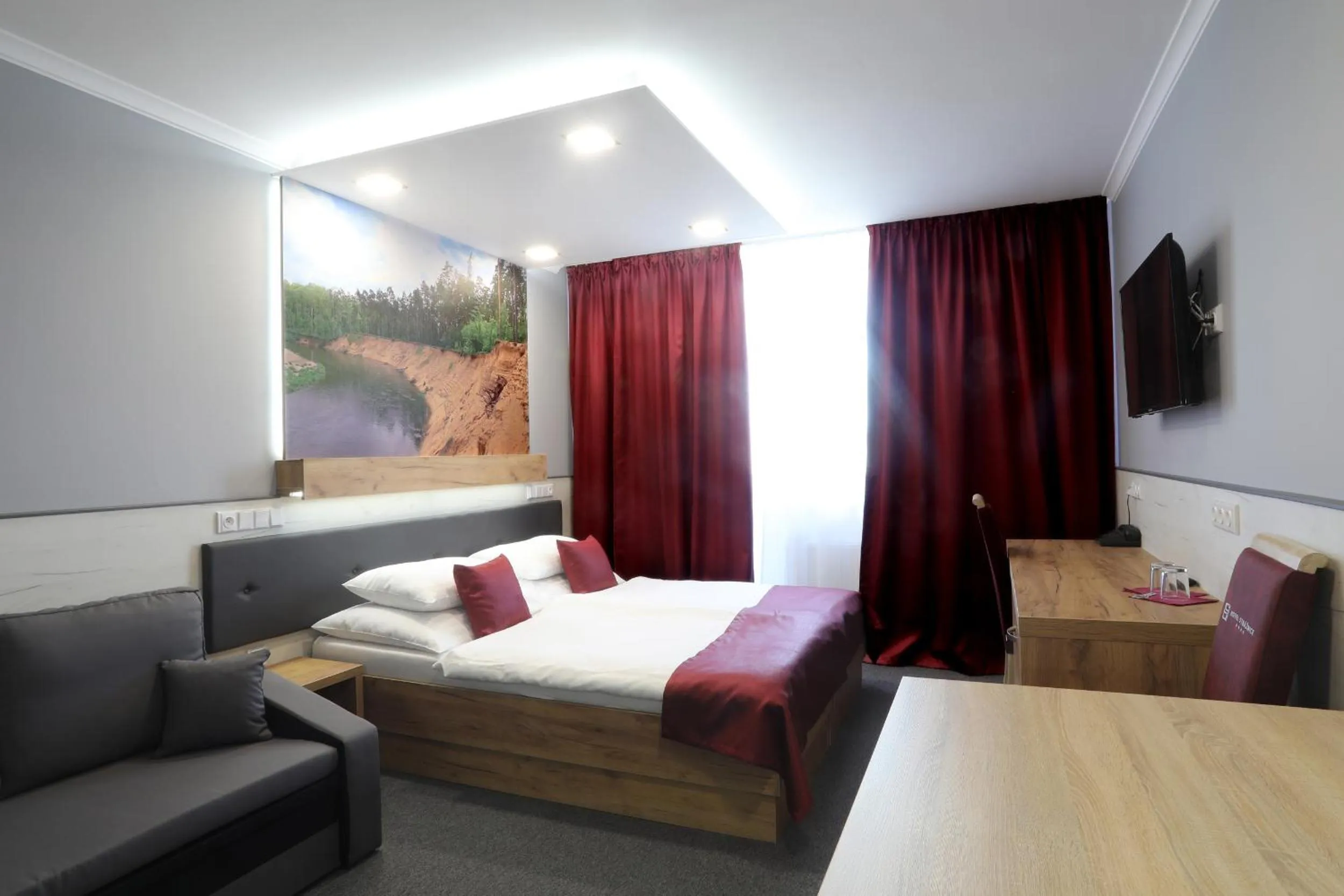 Bed in Hotel Strážnice