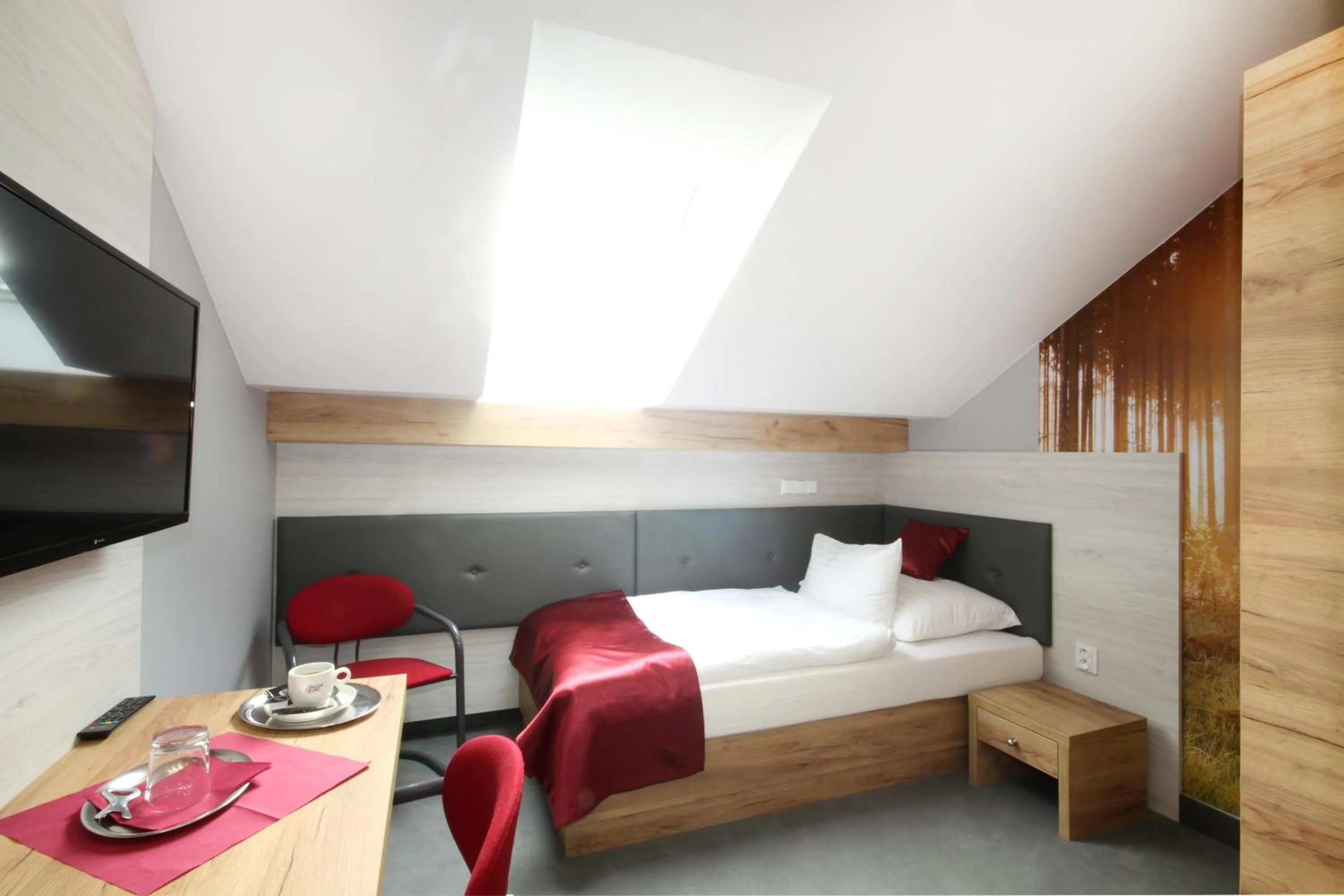 Bed in Hotel Strážnice