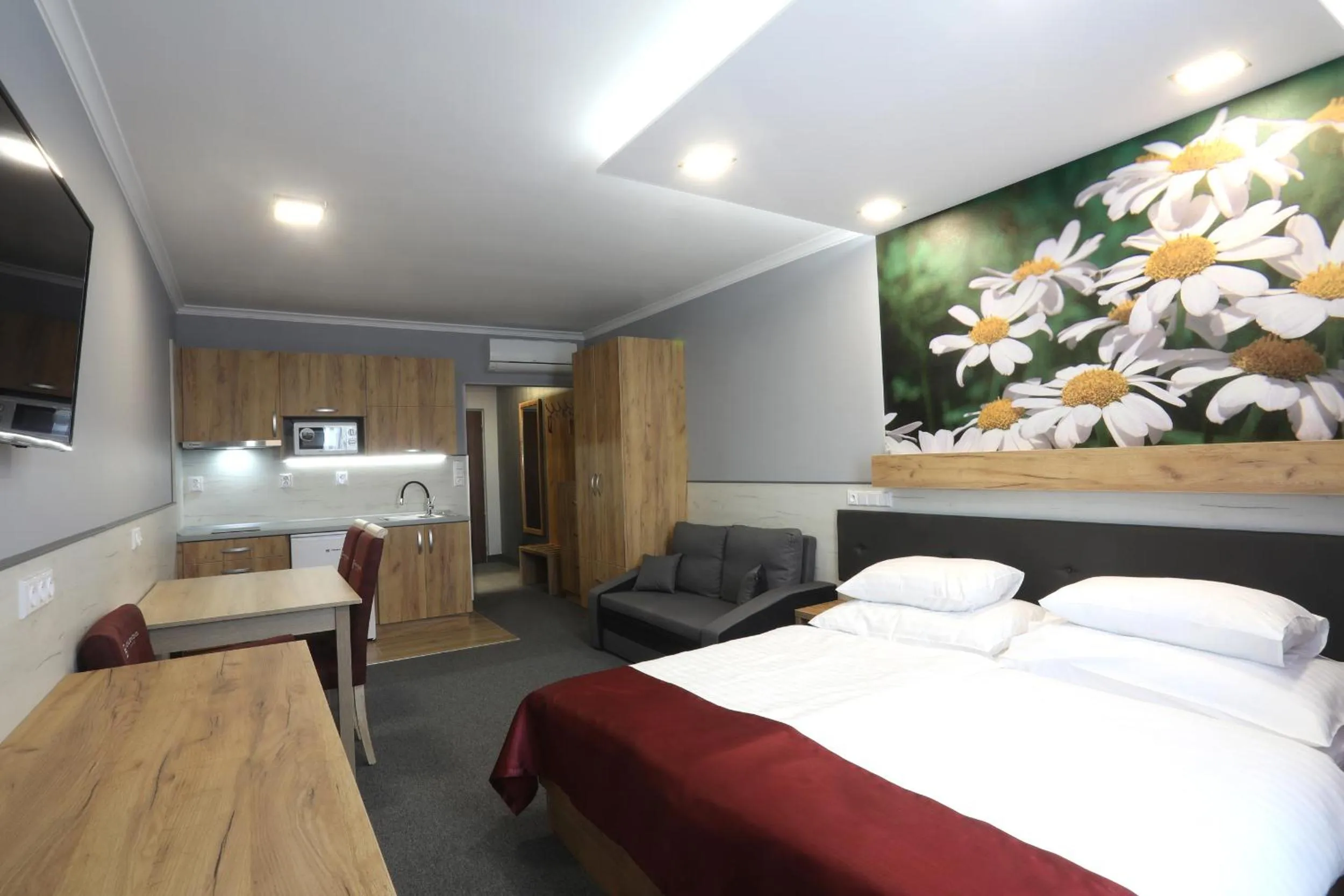 Bed in Hotel Strážnice