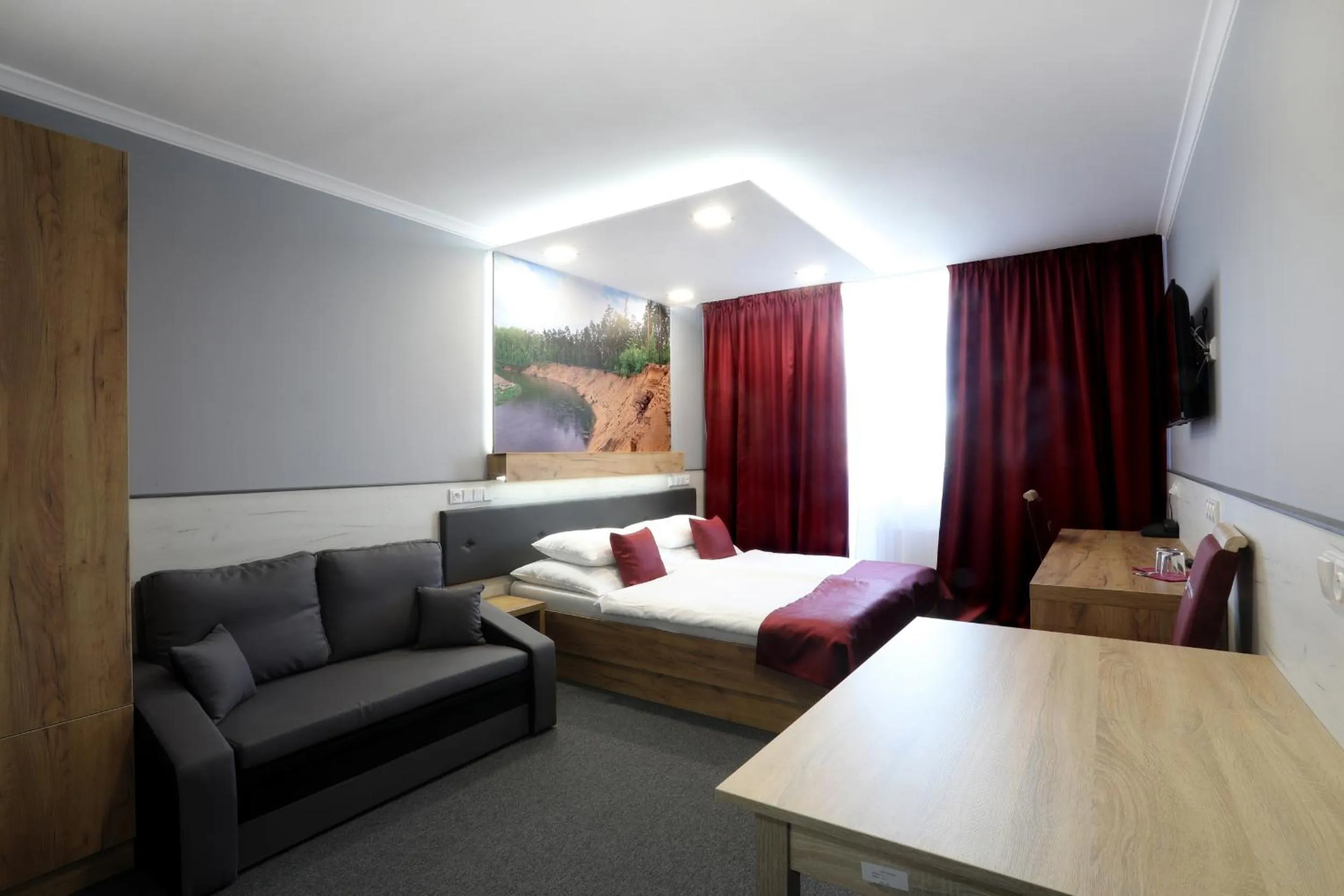 Bed in Hotel Strážnice