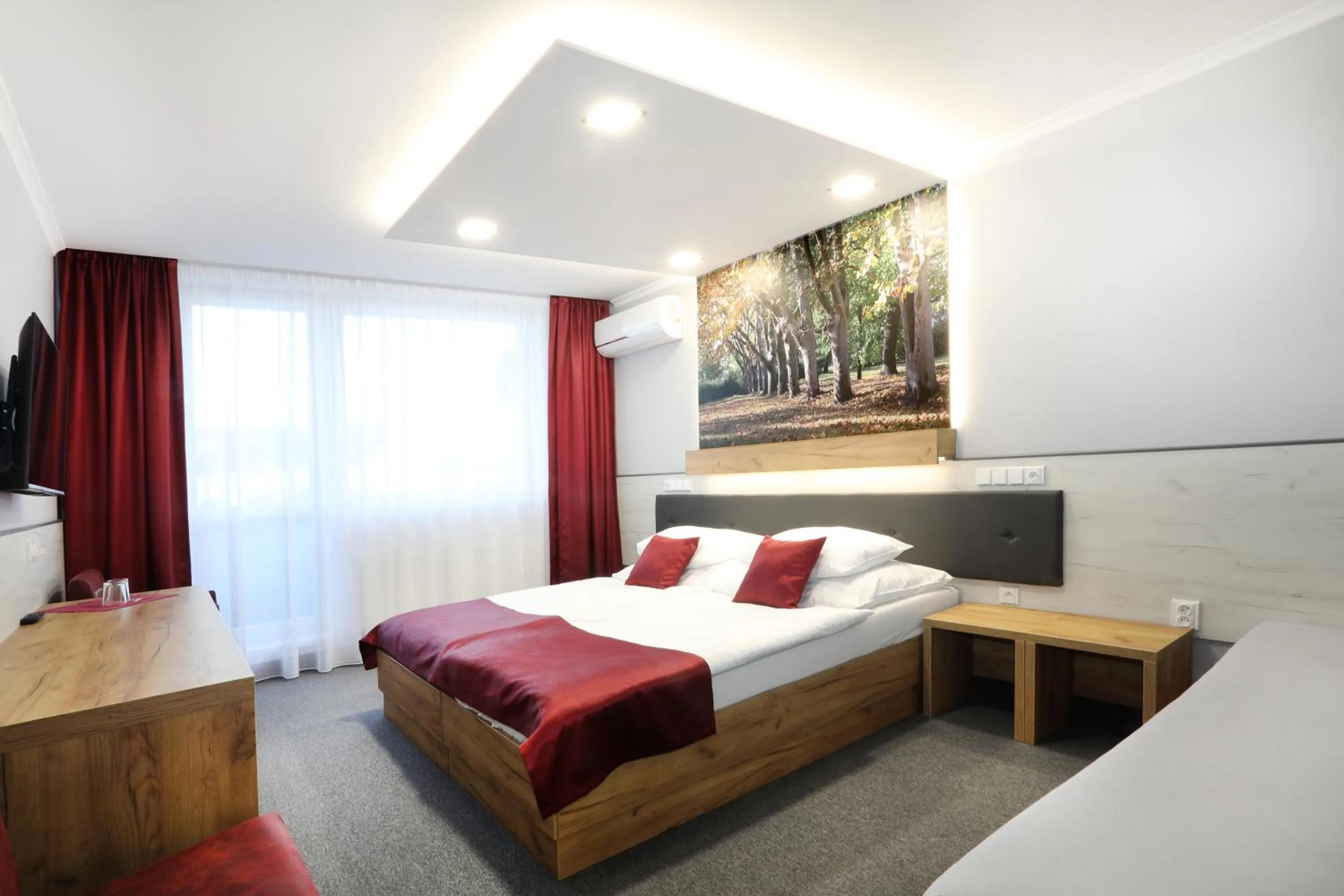 Bed in Hotel Strážnice