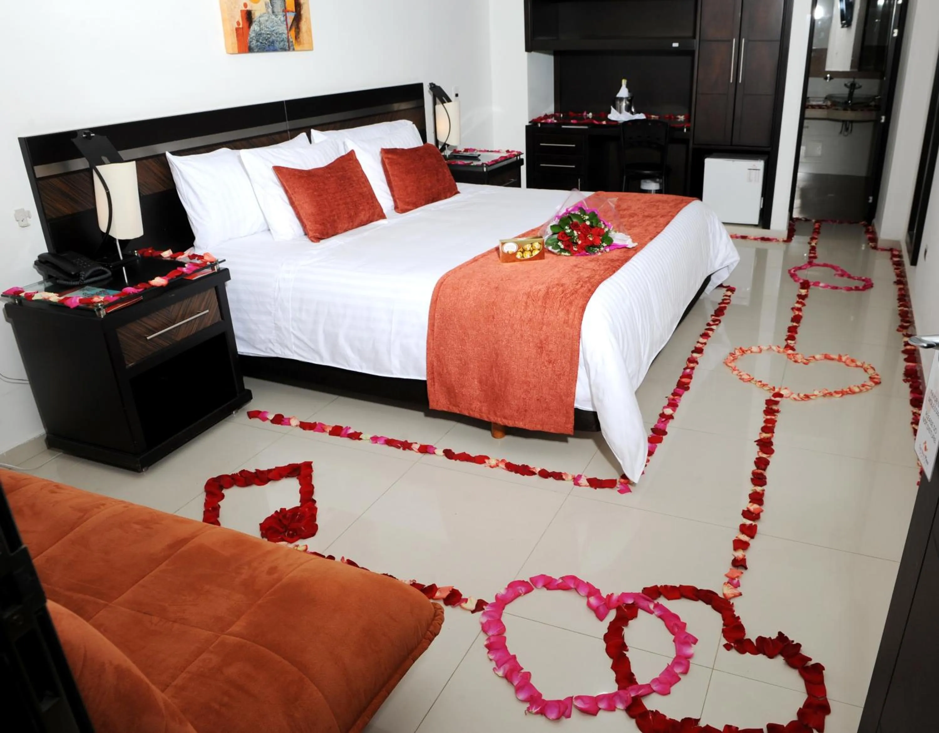 Photo of the whole room, Bed in Hotel San José Plaza