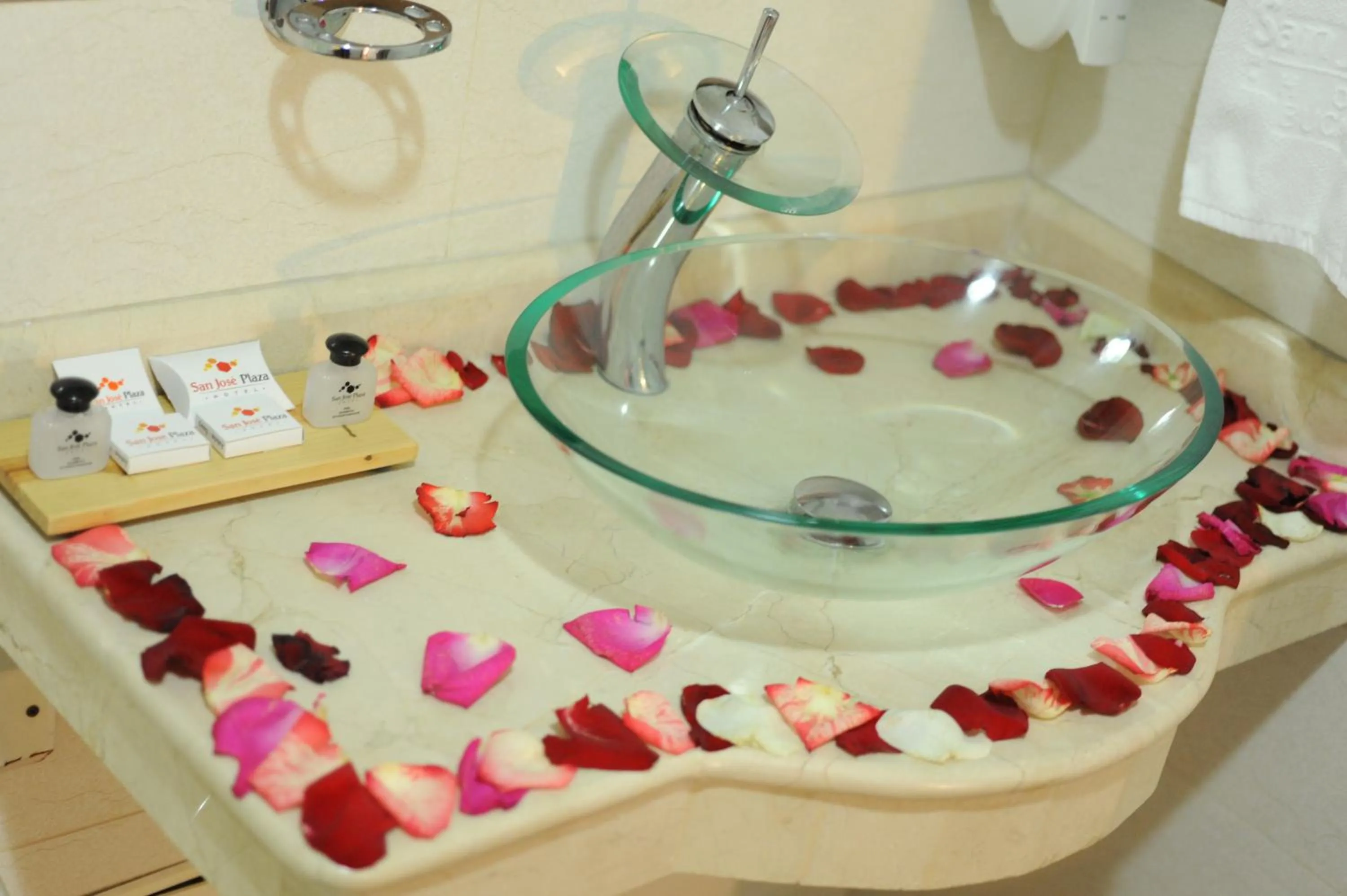 Bathroom in Hotel San José Plaza