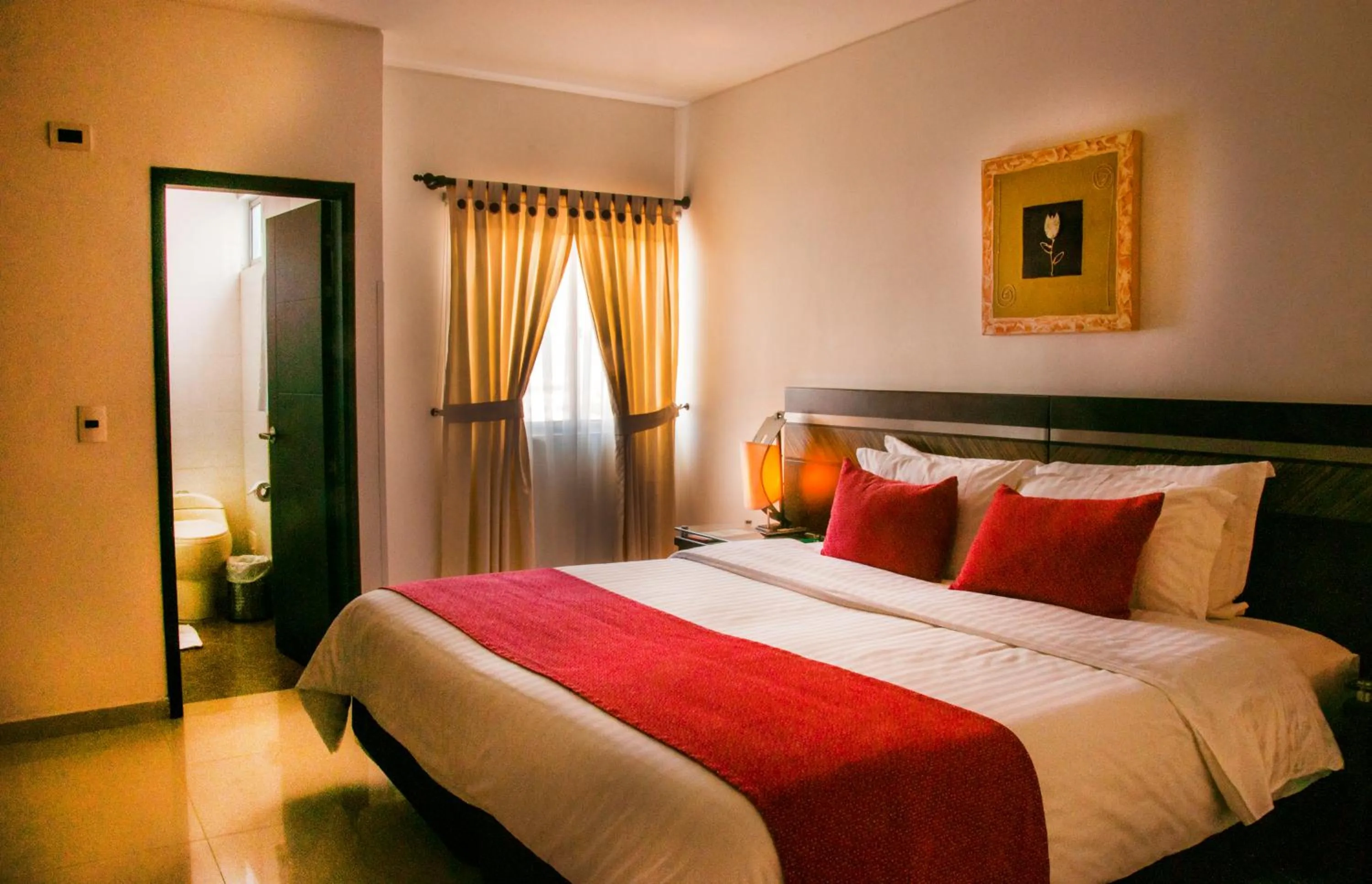 Photo of the whole room, Bed in Hotel San José Plaza