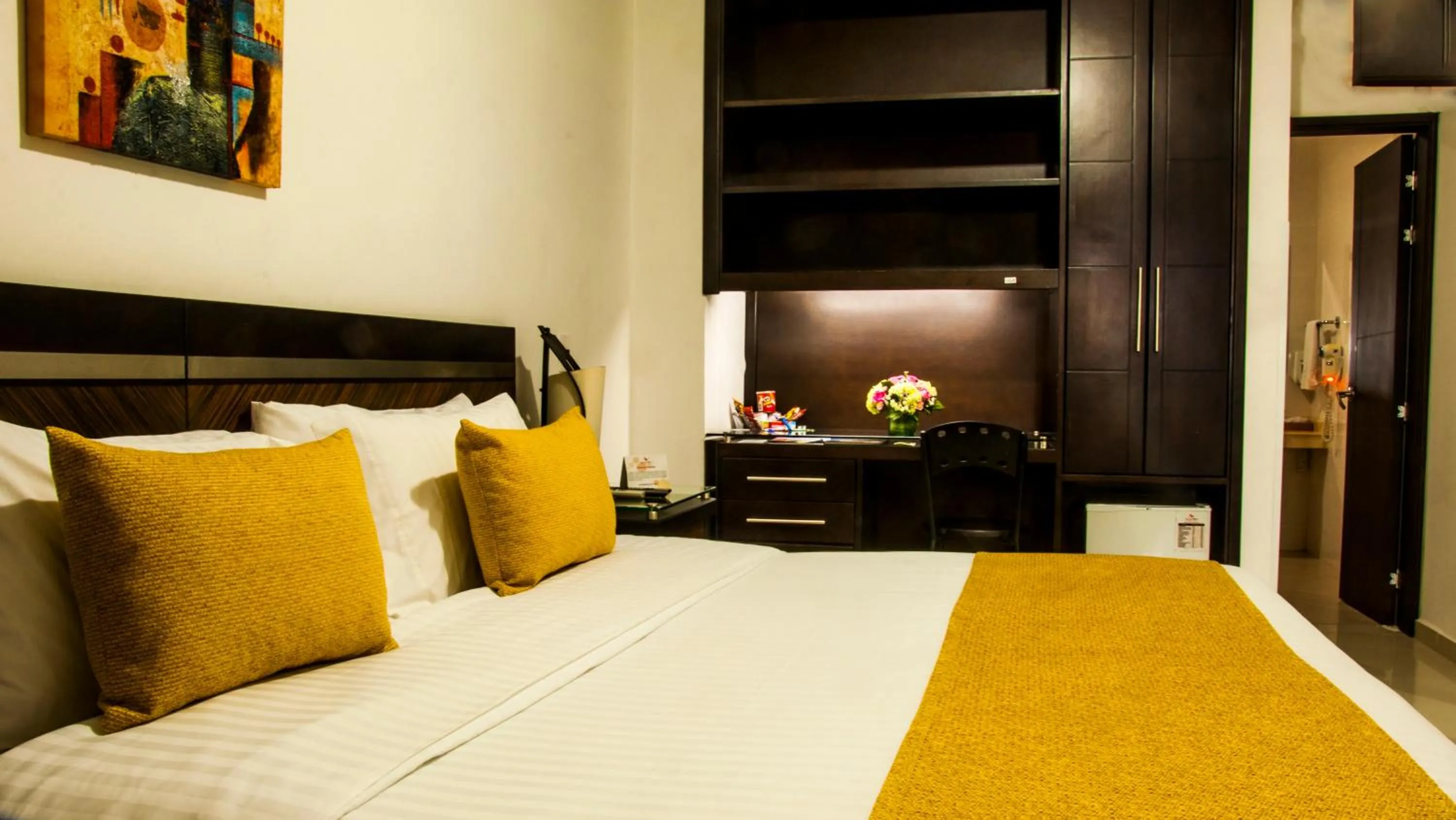 Photo of the whole room, Bed in Hotel San José Plaza