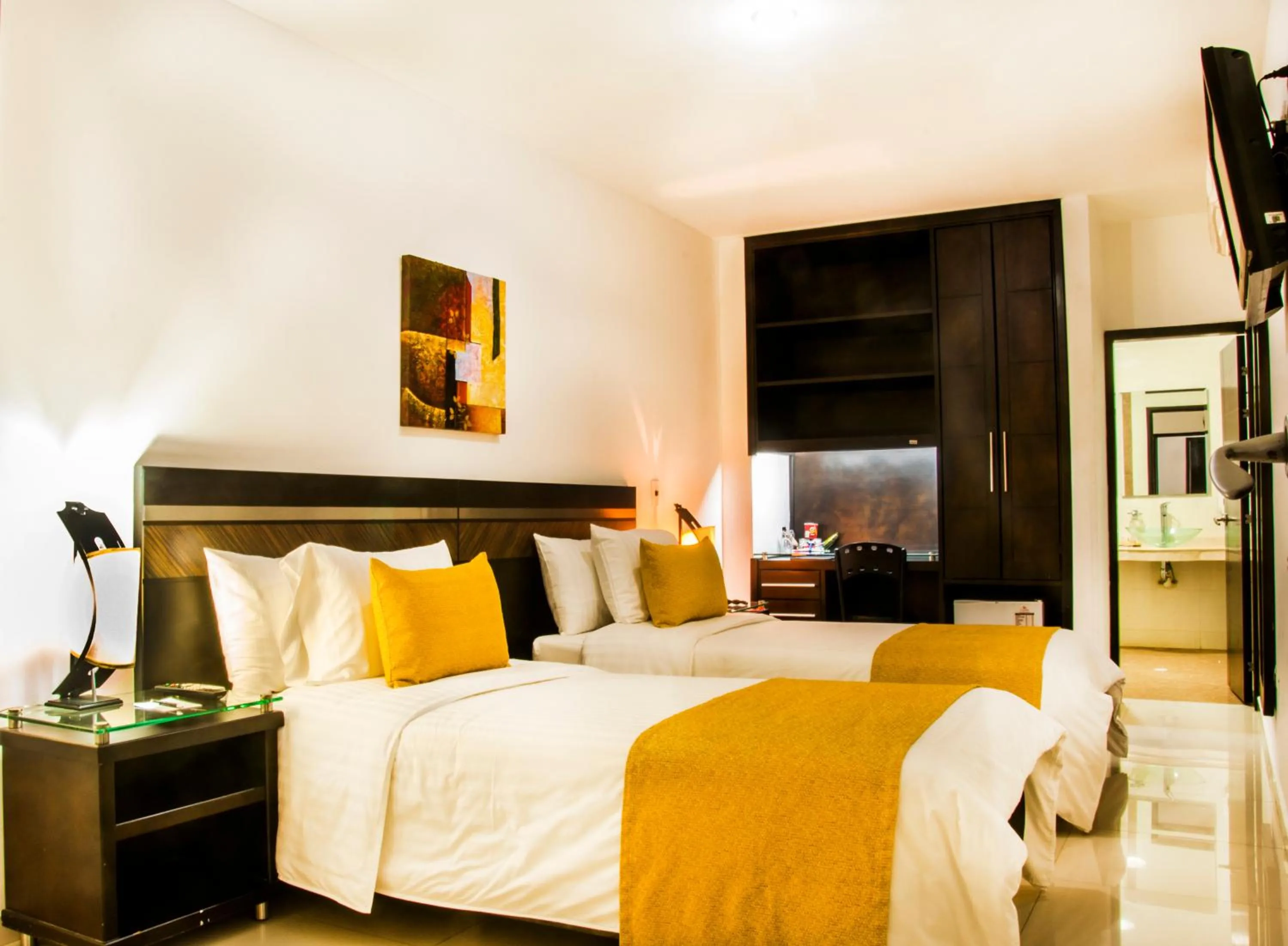 Photo of the whole room, Bed in Hotel San José Plaza