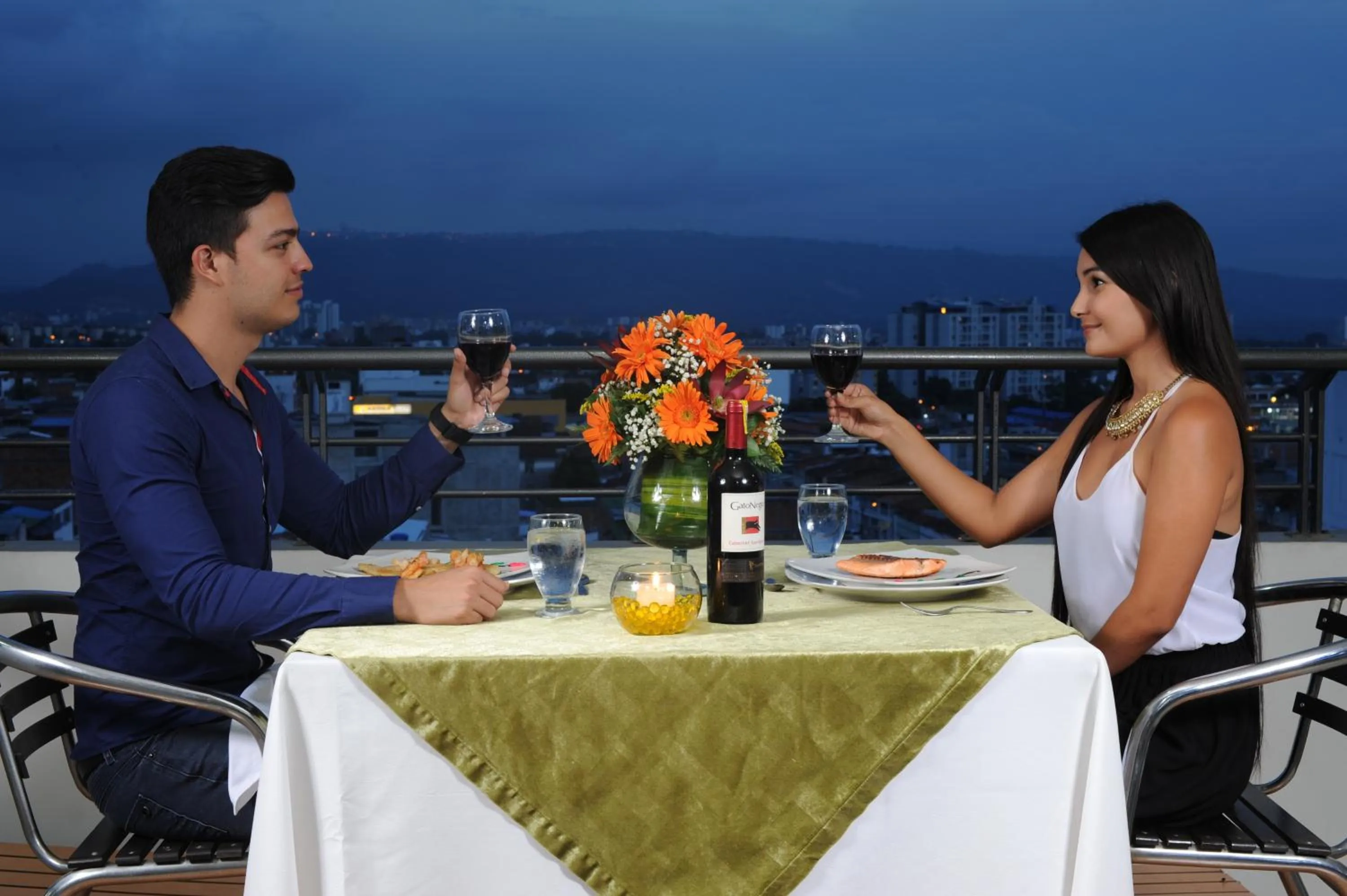 Food and drinks in Hotel San José Plaza