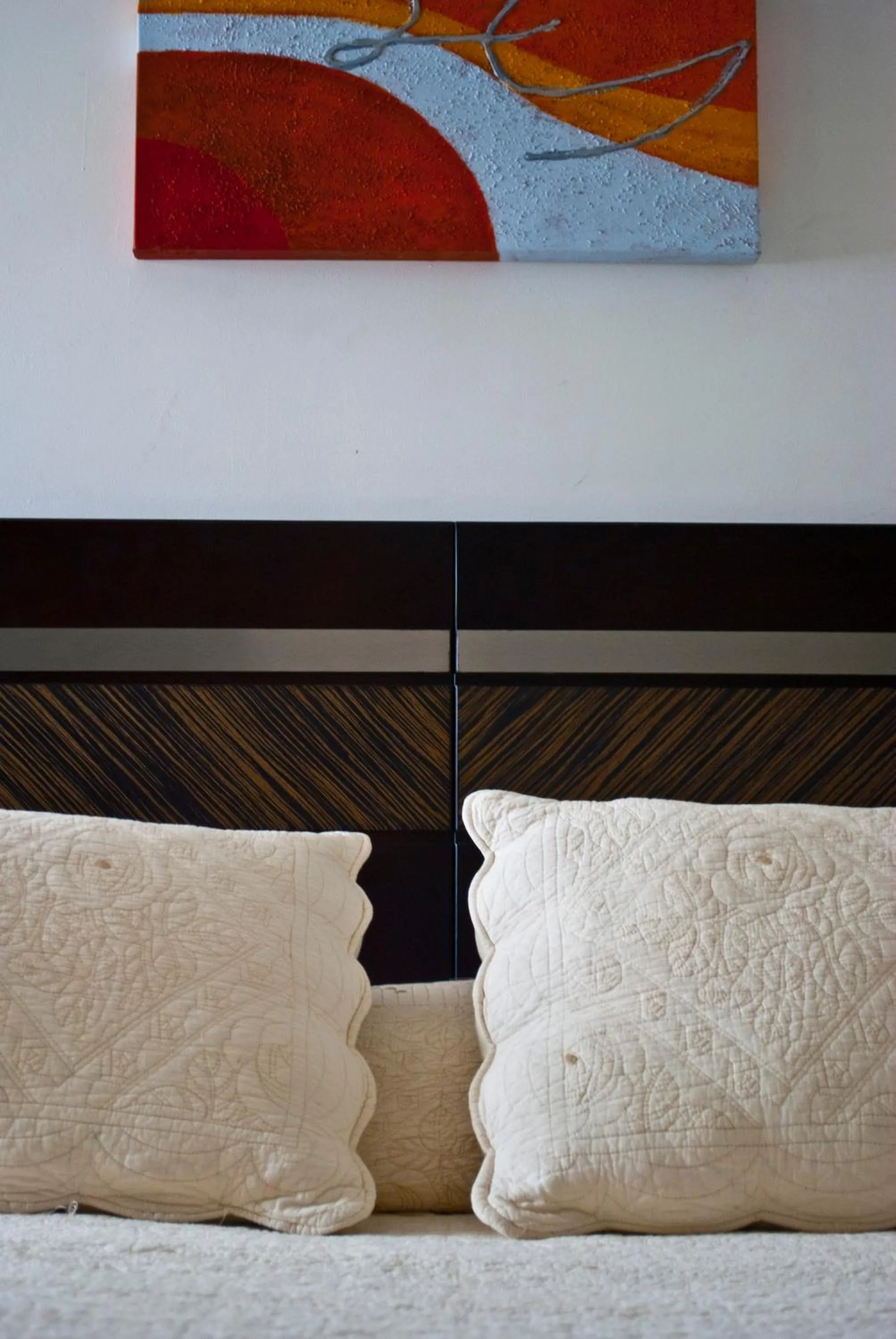 Bed in Hotel San José Plaza