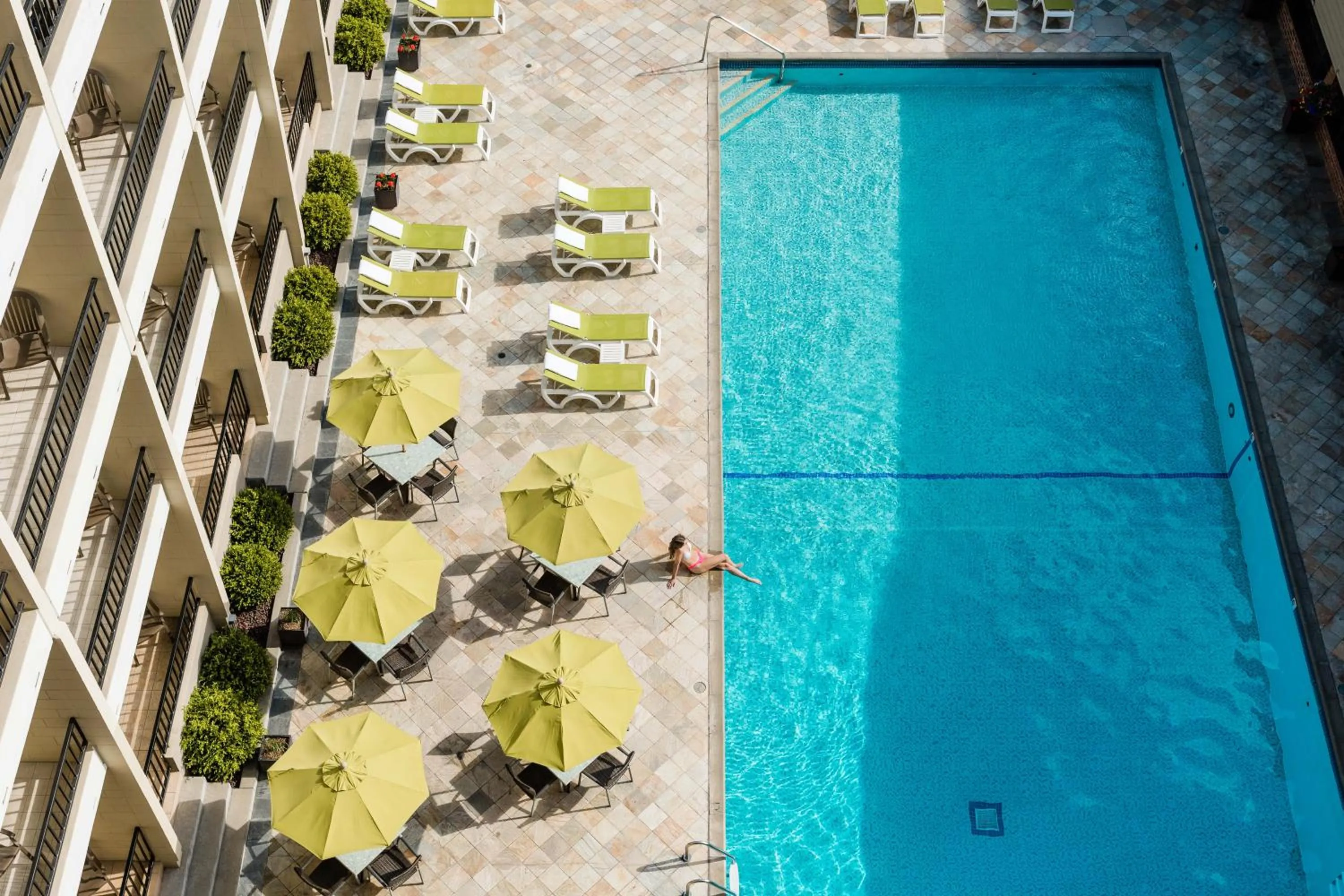 Swimming pool in Coast Capri Hotel