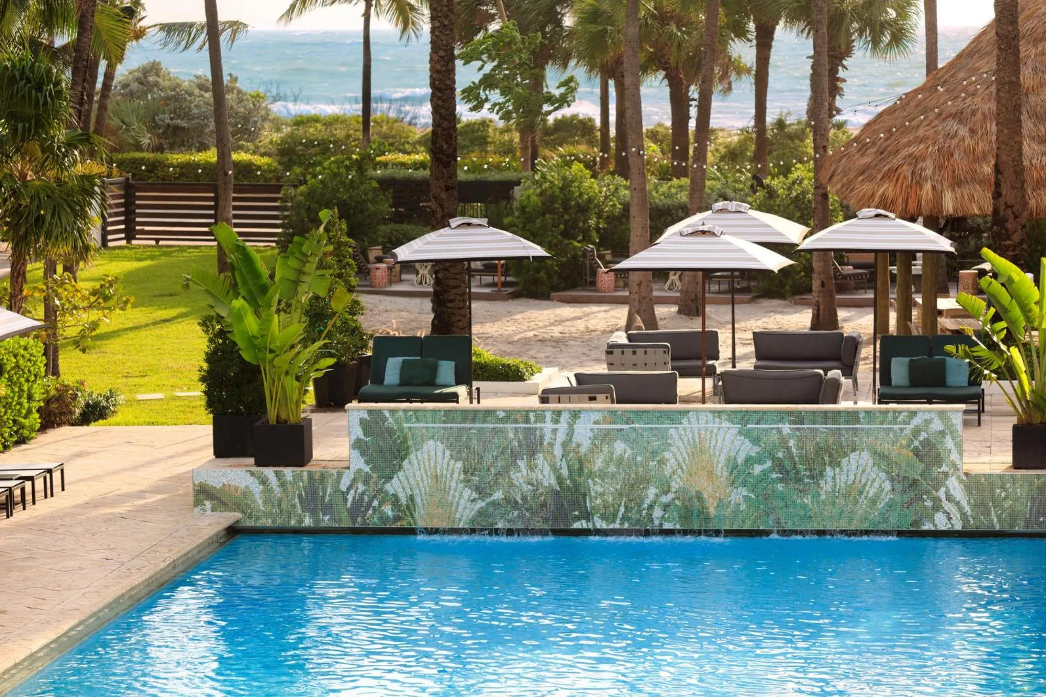 Swimming pool in Kimpton Surfcomber Hotel by IHG