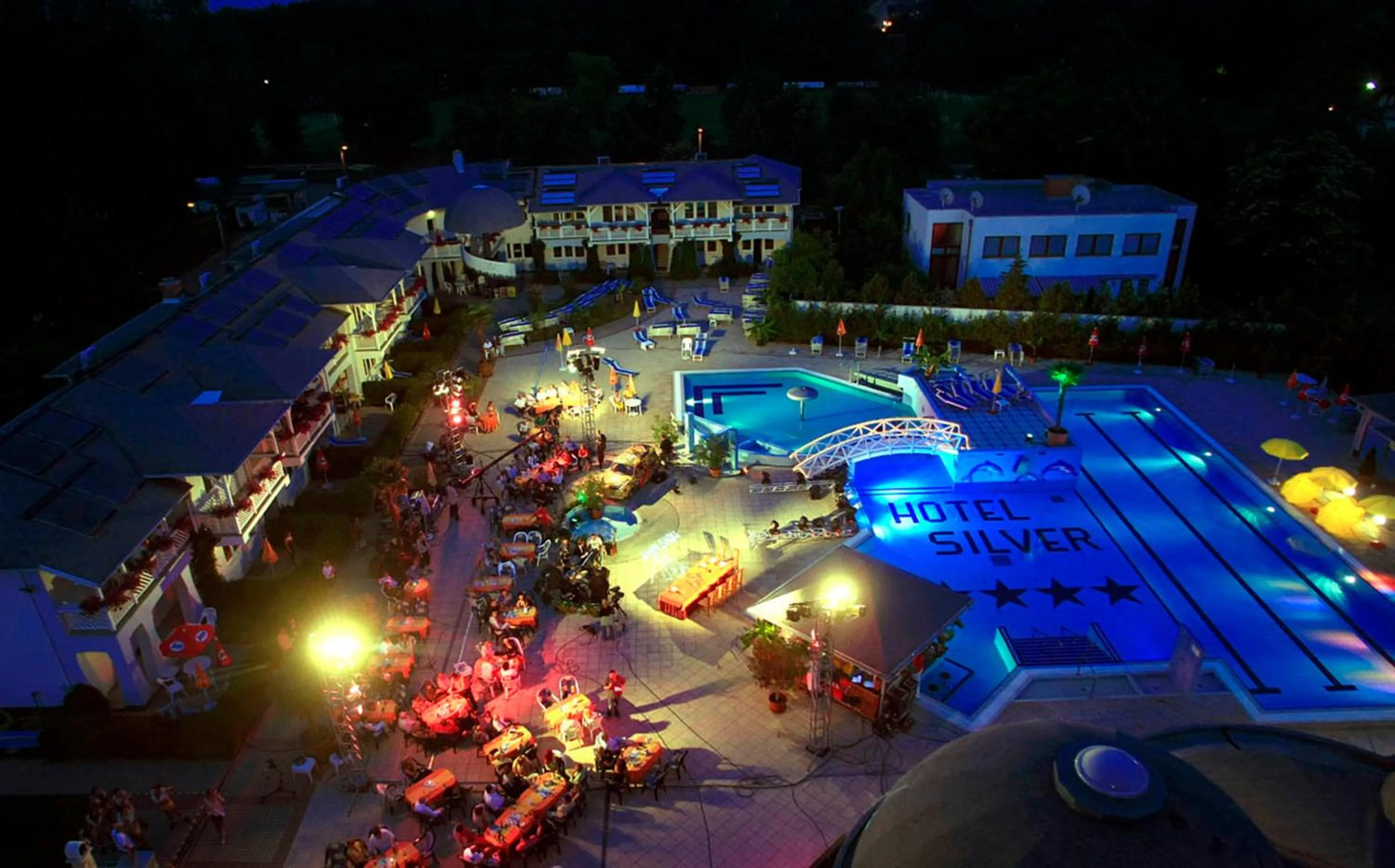 Swimming pool in Hotel Silver
