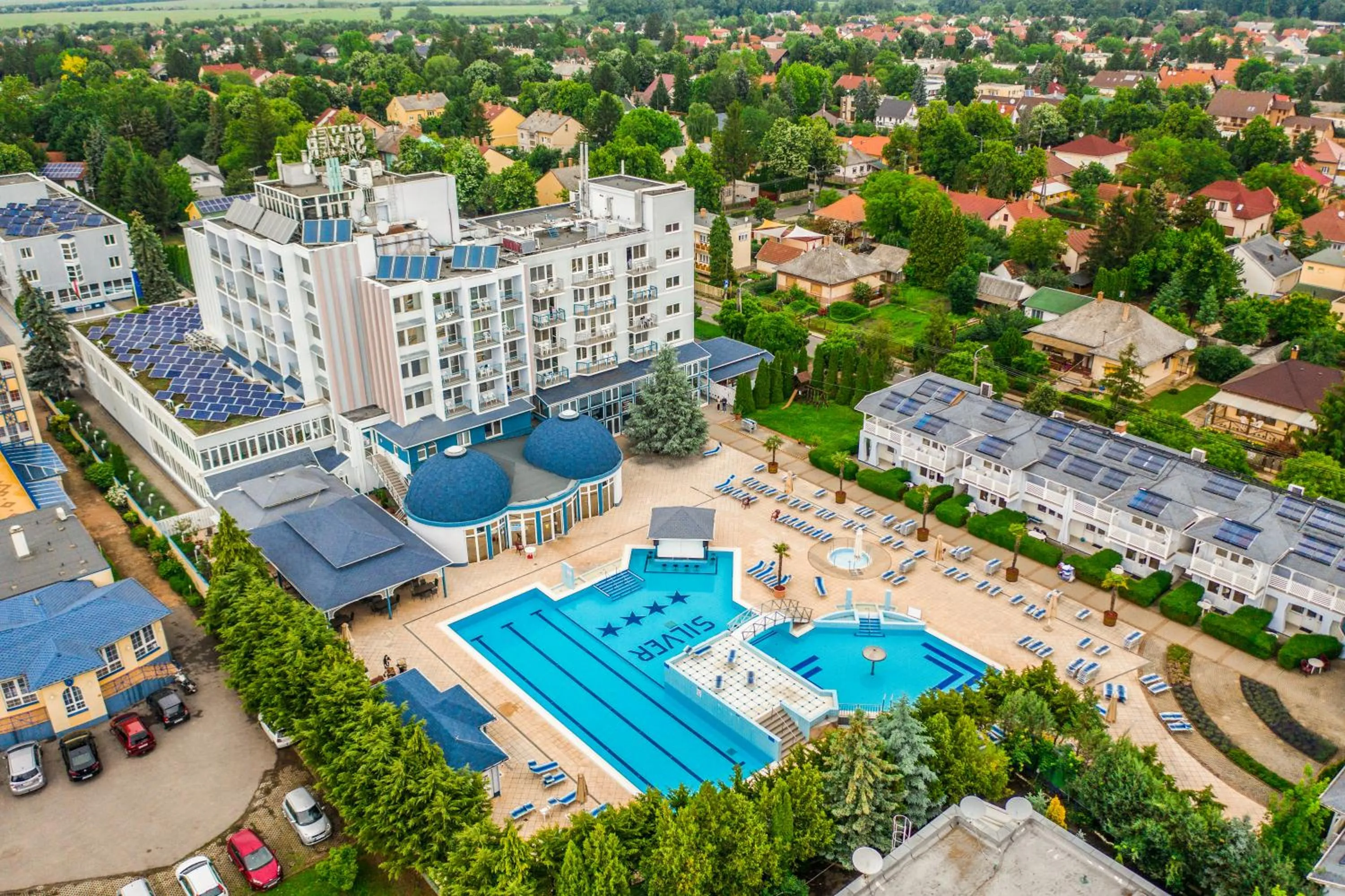 Bird's eye view in Hotel Silver