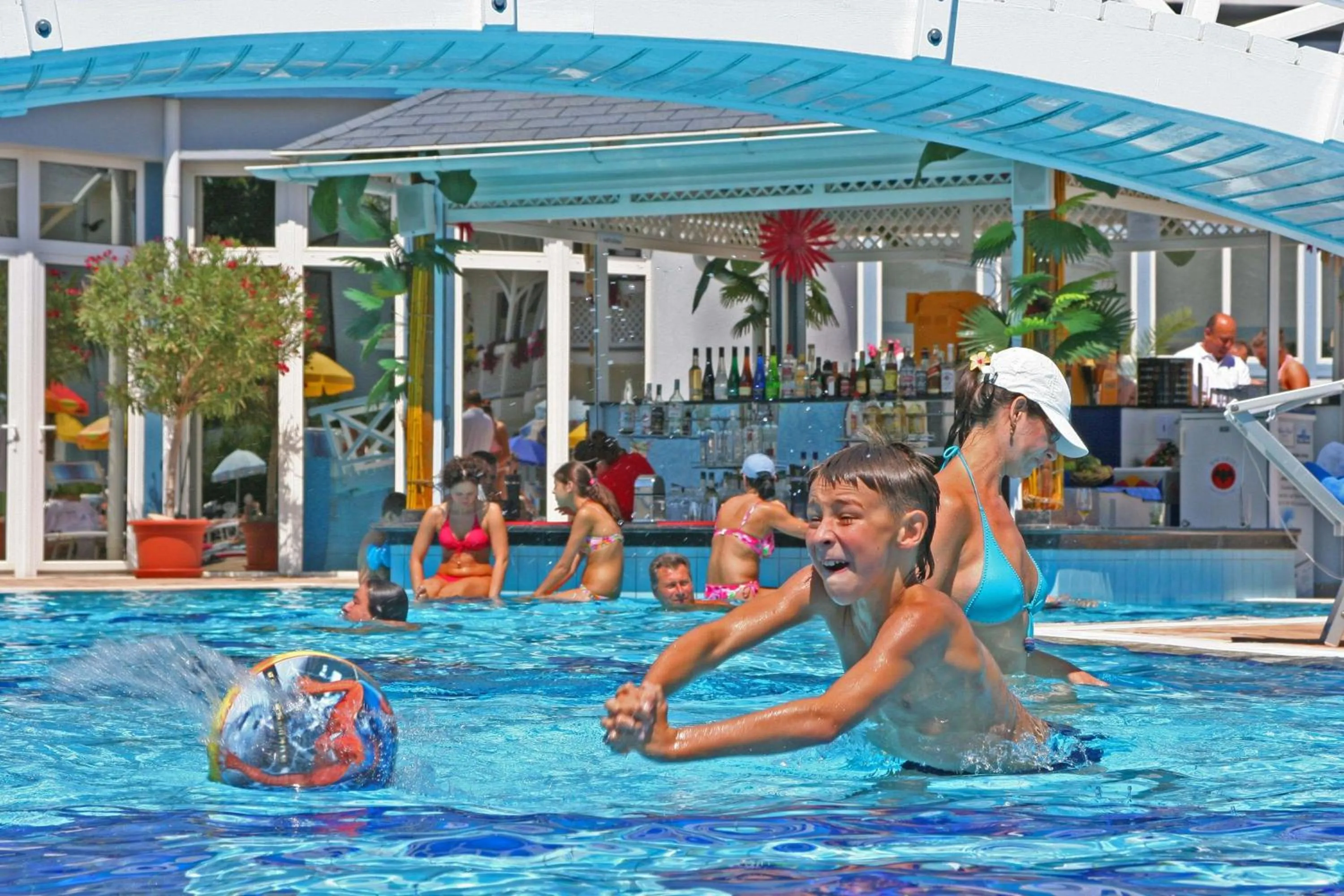 Swimming pool in Hotel Silver