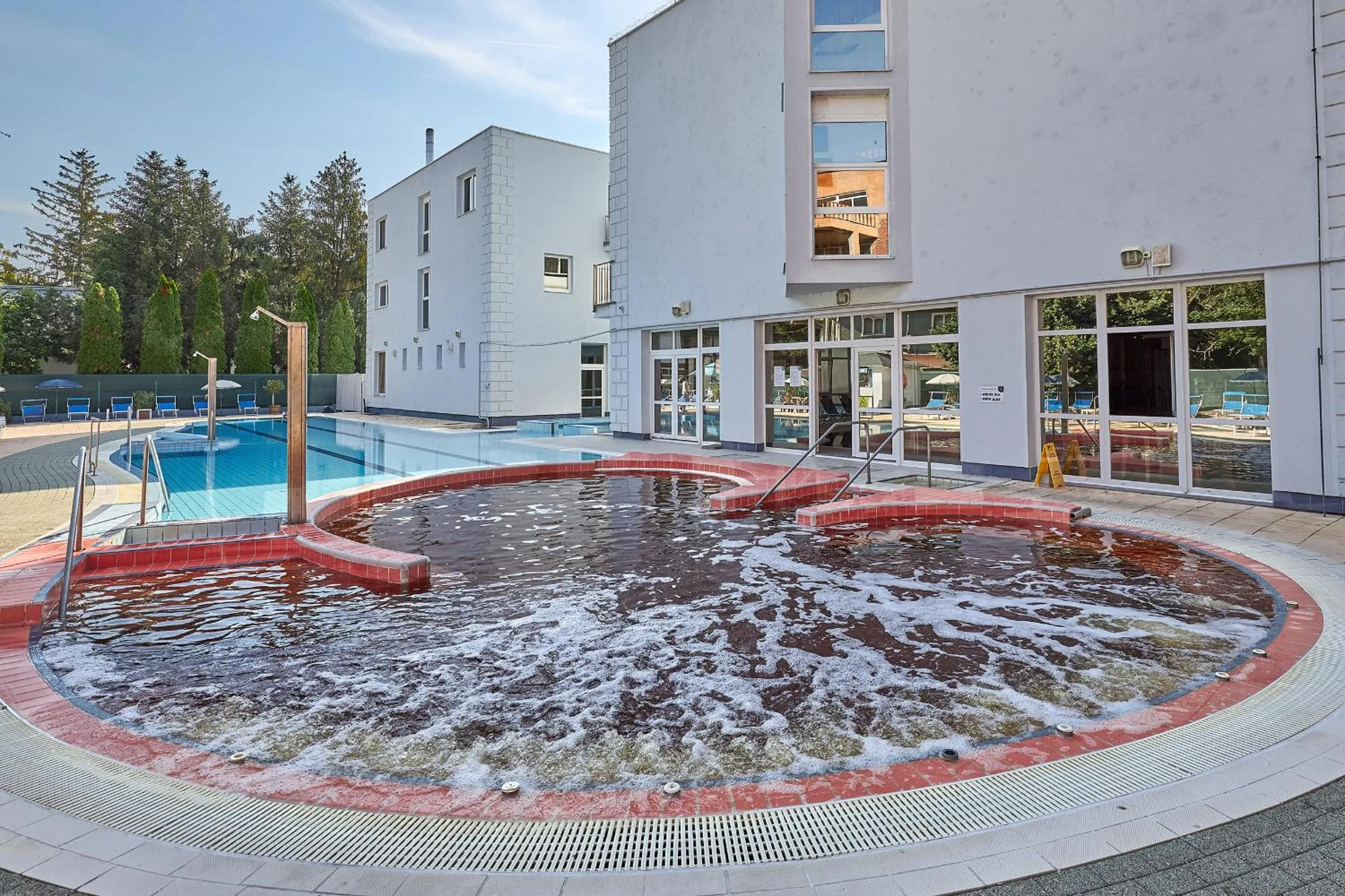 Swimming pool in Hotel Silver