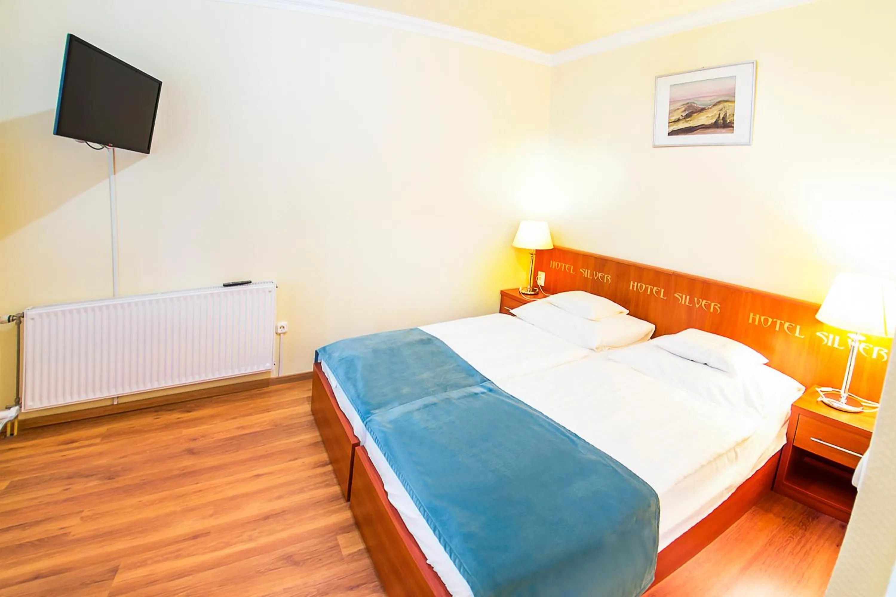 Bedroom, Bed in Hotel Silver