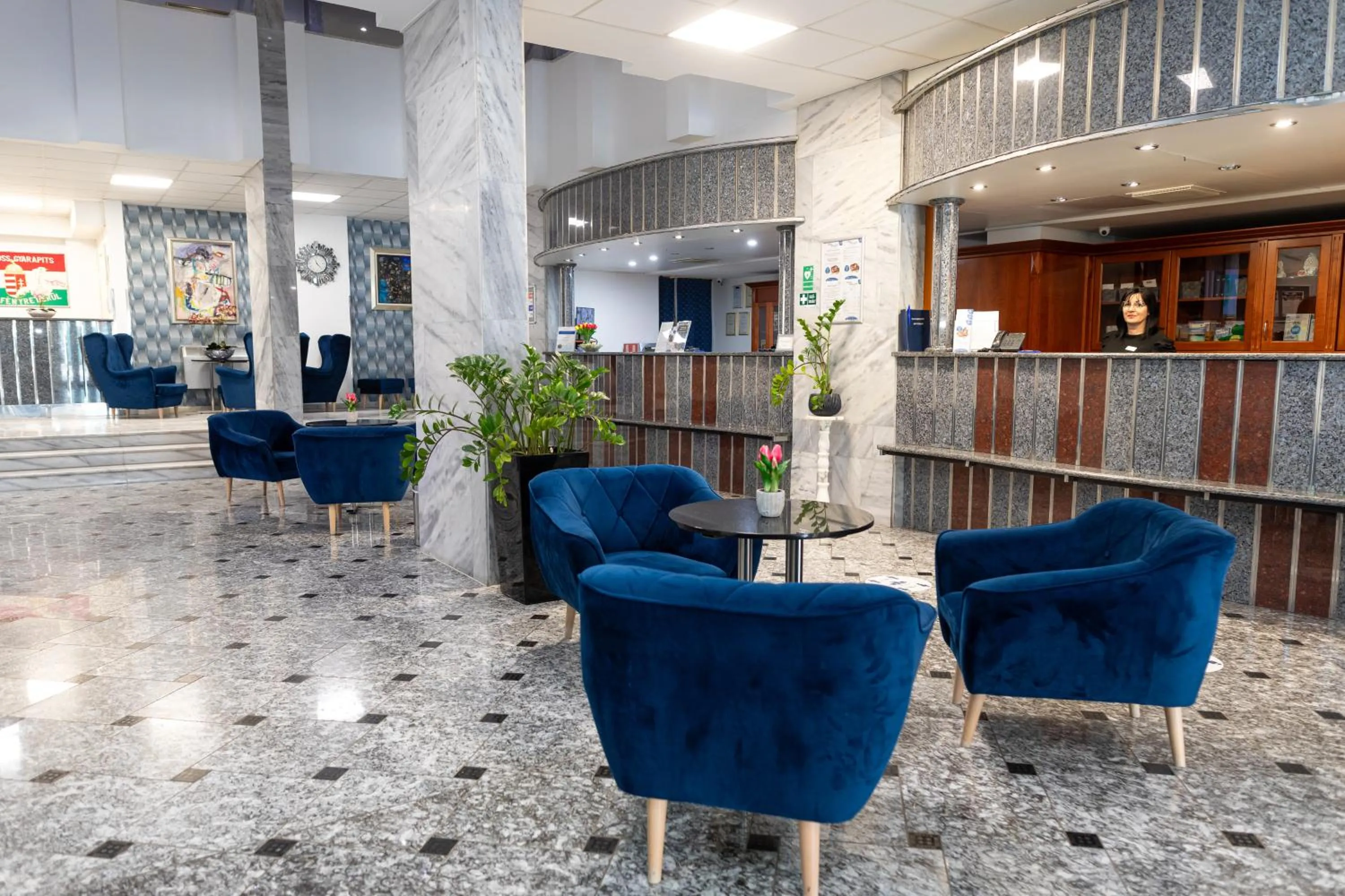 Lobby or reception in Hotel Silver