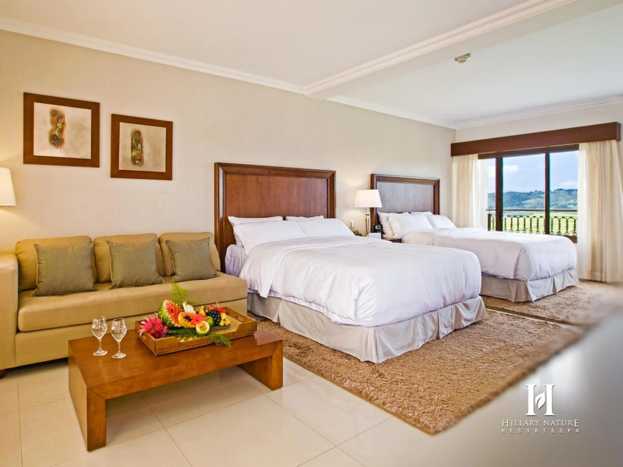 Text overlay, Bed in Hillary Nature Resort & Spa All Inclusive