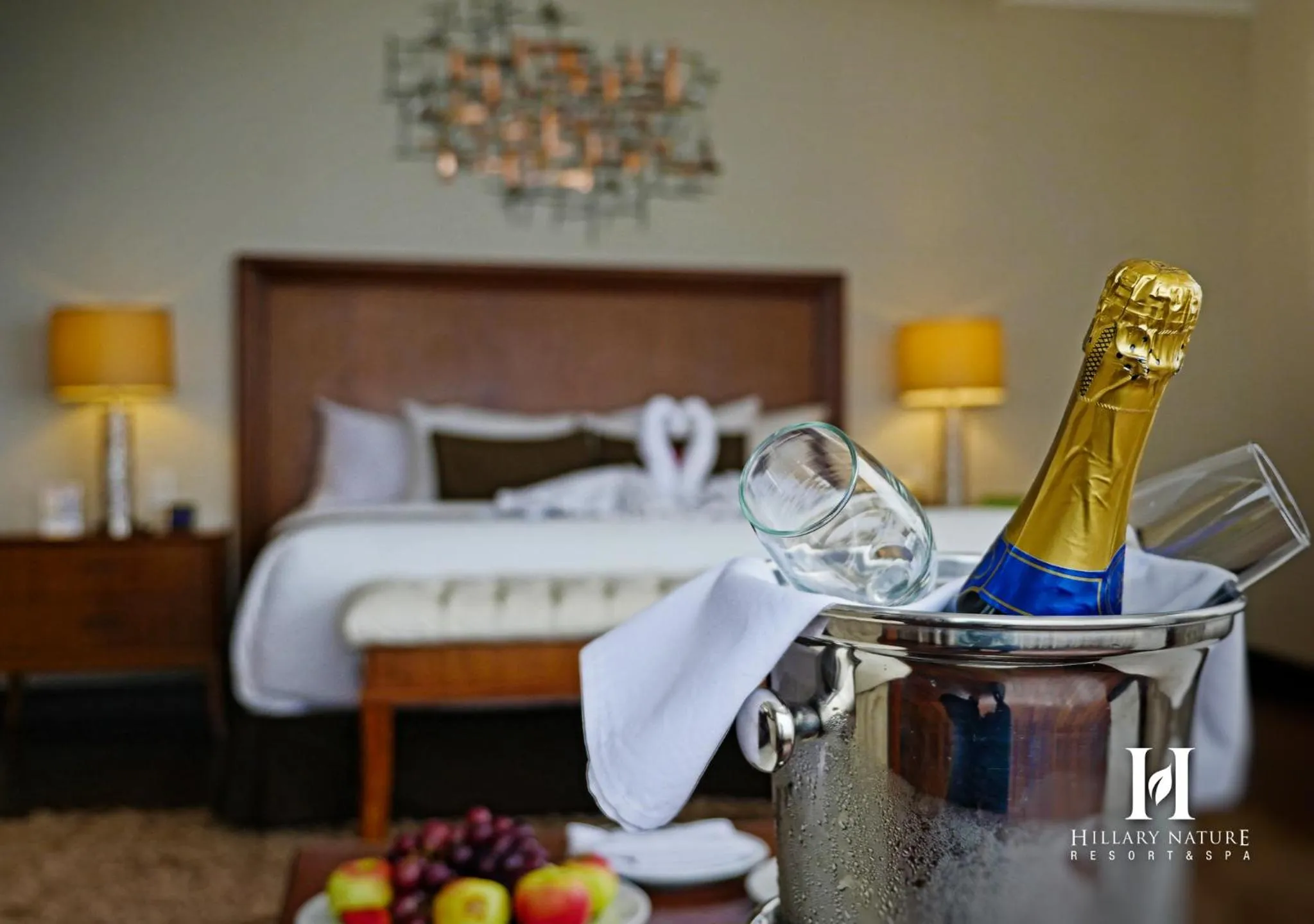 Bed in Hillary Nature Resort & Spa All Inclusive