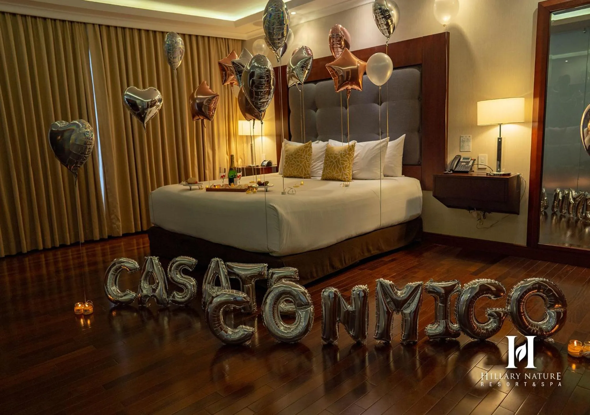 Bed in Hillary Nature Resort & Spa All Inclusive