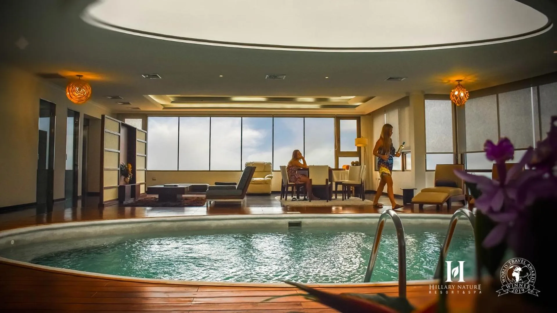 Swimming pool in Hillary Nature Resort & Spa All Inclusive