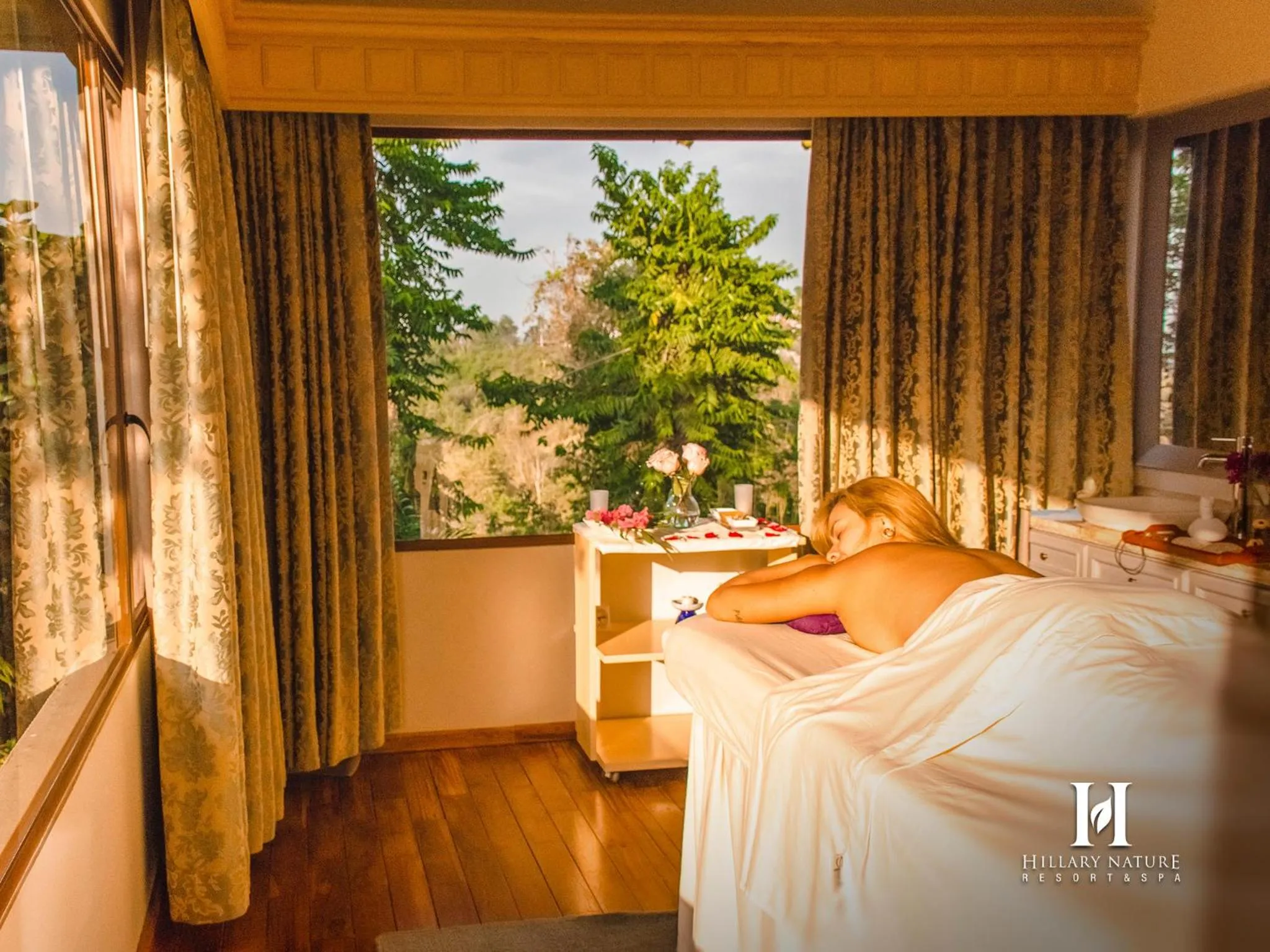 Spa and wellness centre/facilities, Bed in Hillary Nature Resort & Spa All Inclusive