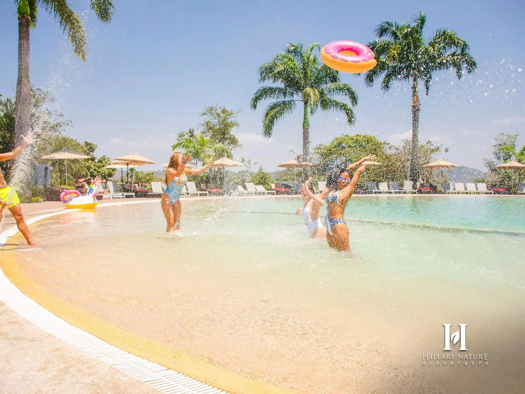 Pool view in Hillary Nature Resort & Spa All Inclusive