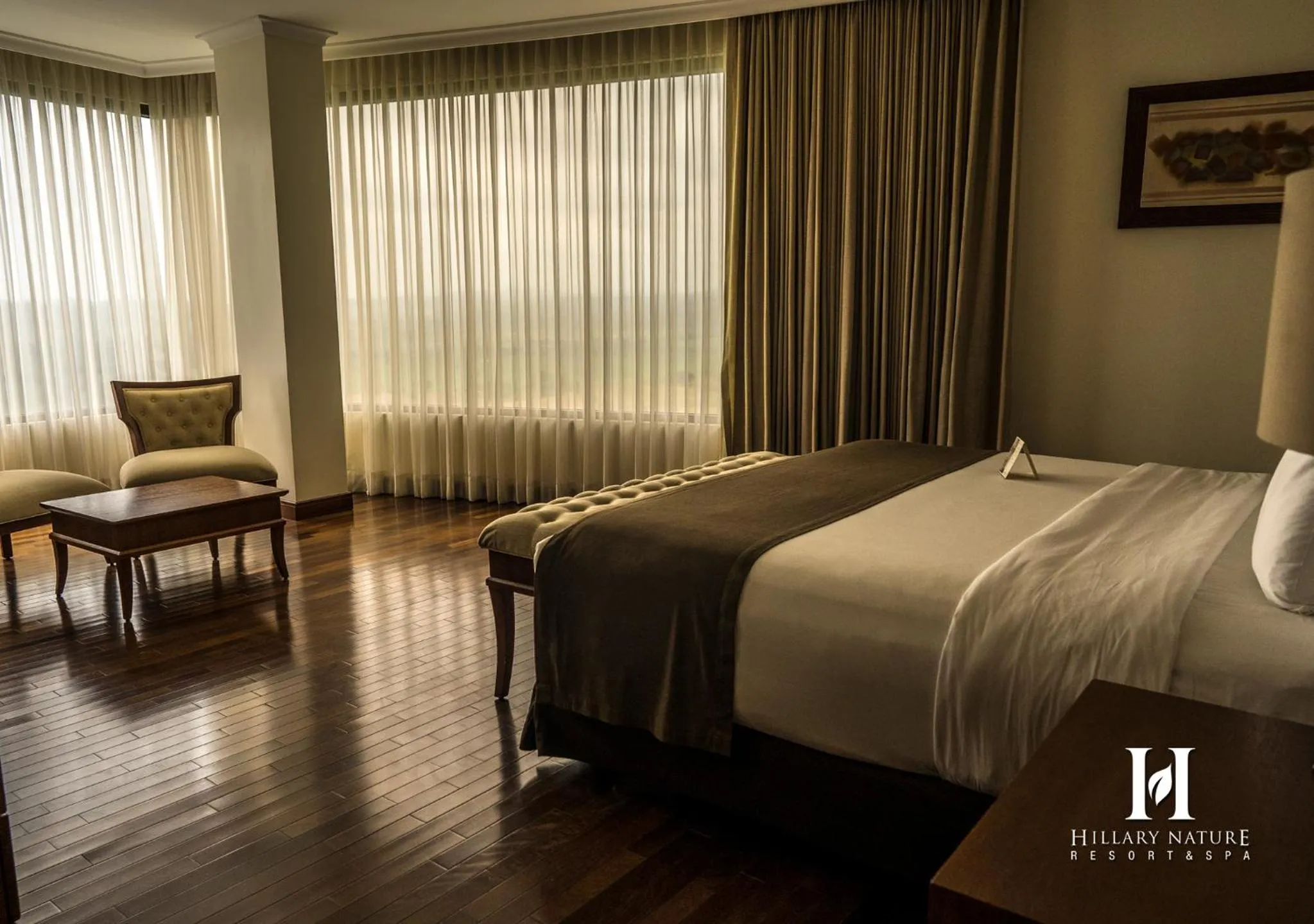 Bed in Hillary Nature Resort & Spa All Inclusive