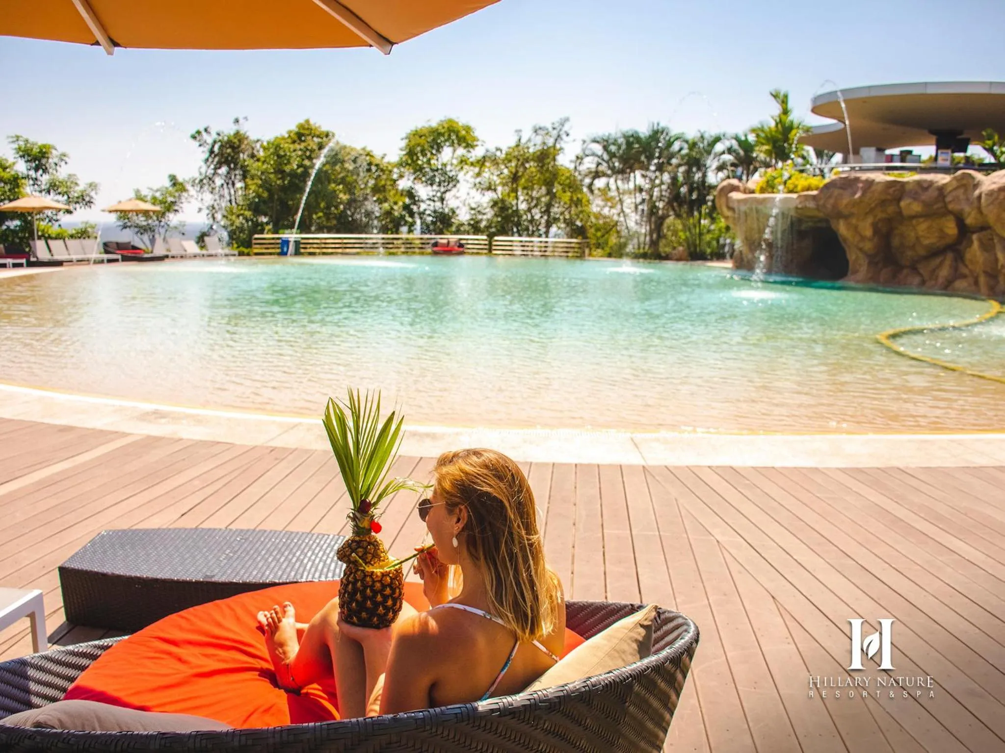 Pool view in Hillary Nature Resort & Spa All Inclusive