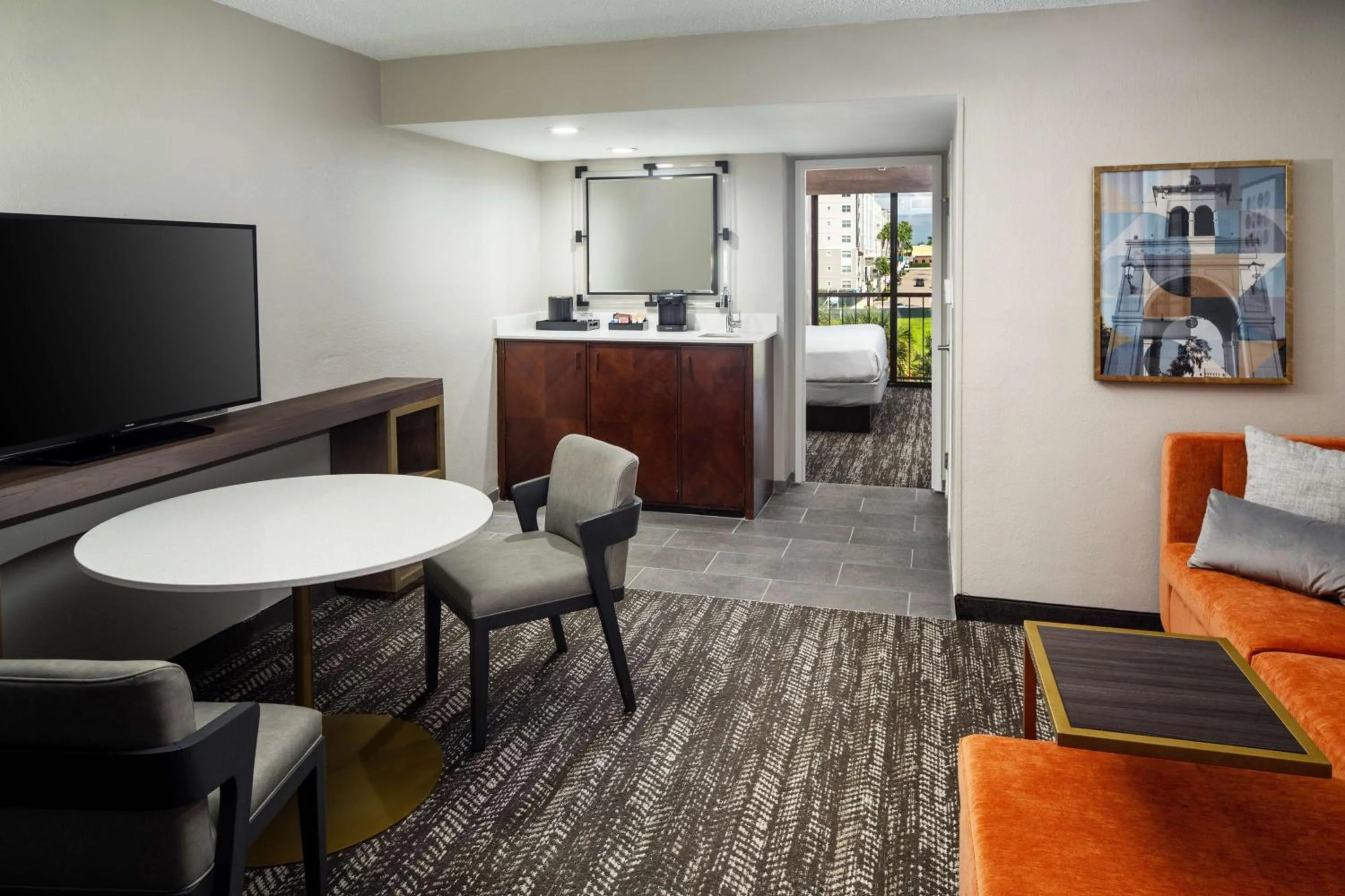 Living room in Embassy Suites by Hilton Orlando North