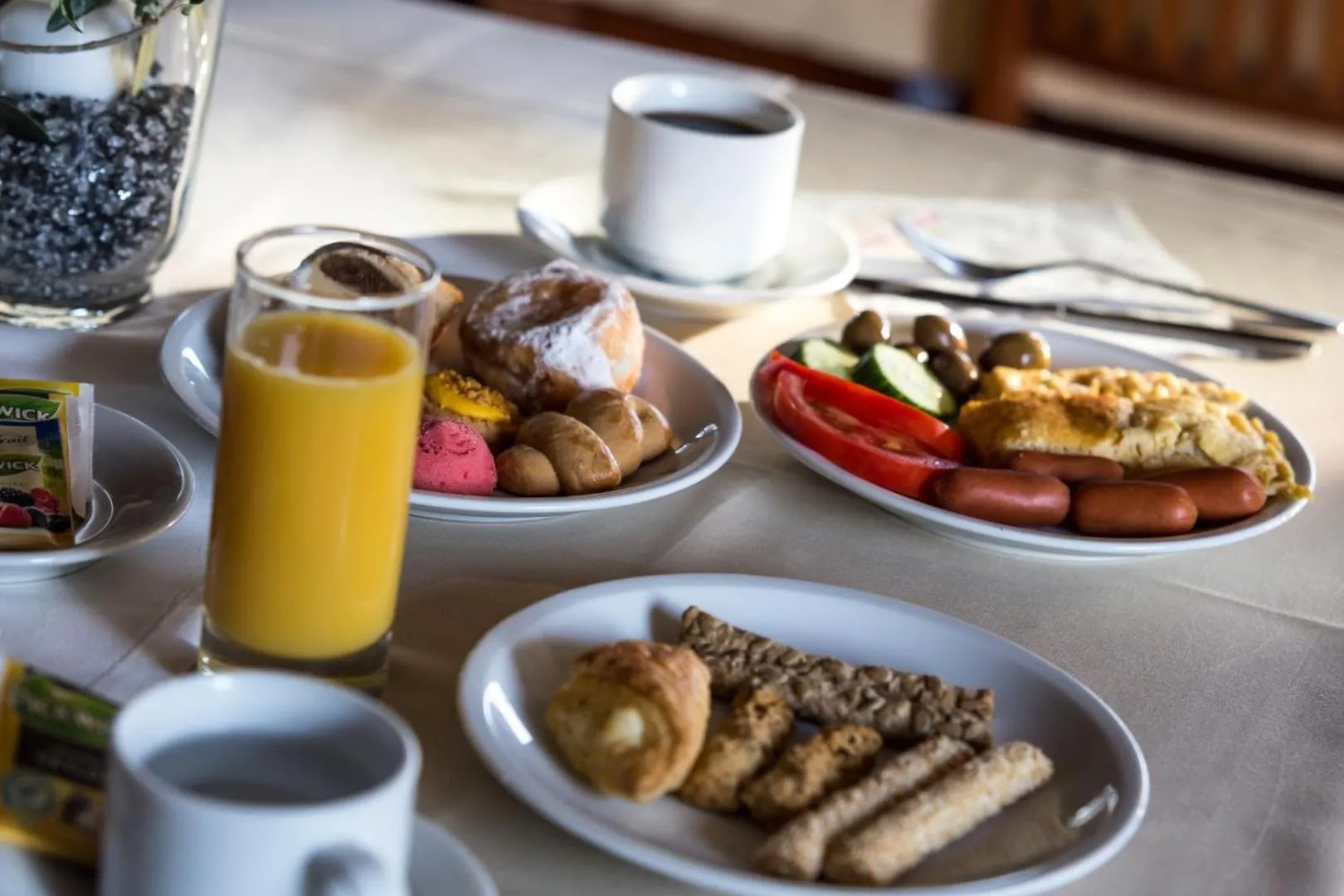 Food close-up in Asteris Village