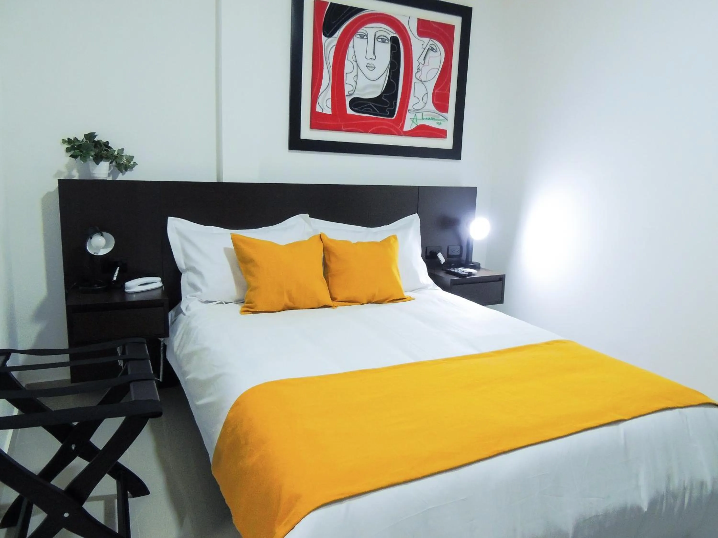 Bed in Hotel San Martin