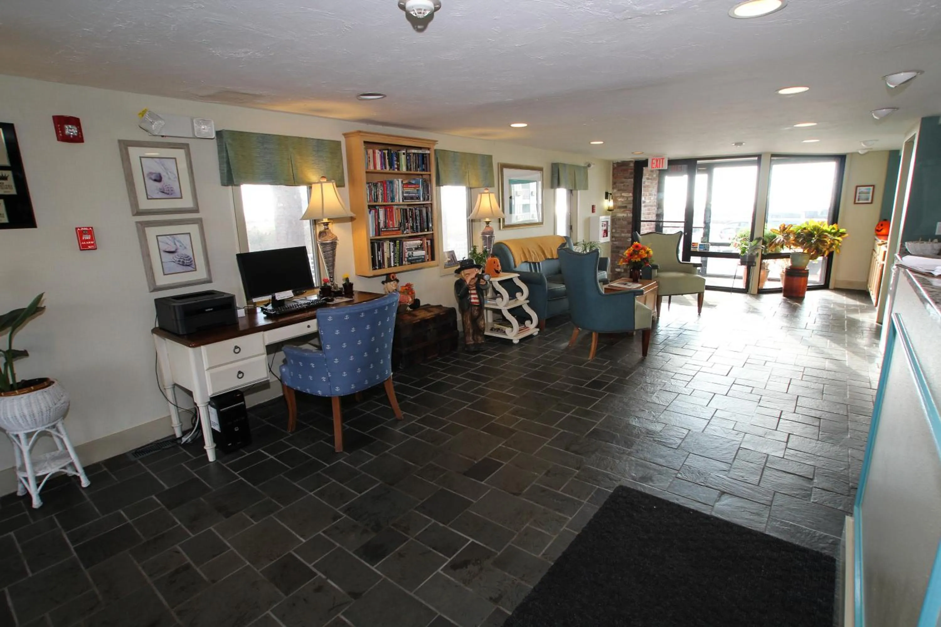 Lobby or reception in Ocean Club on Smuggler's Beach
