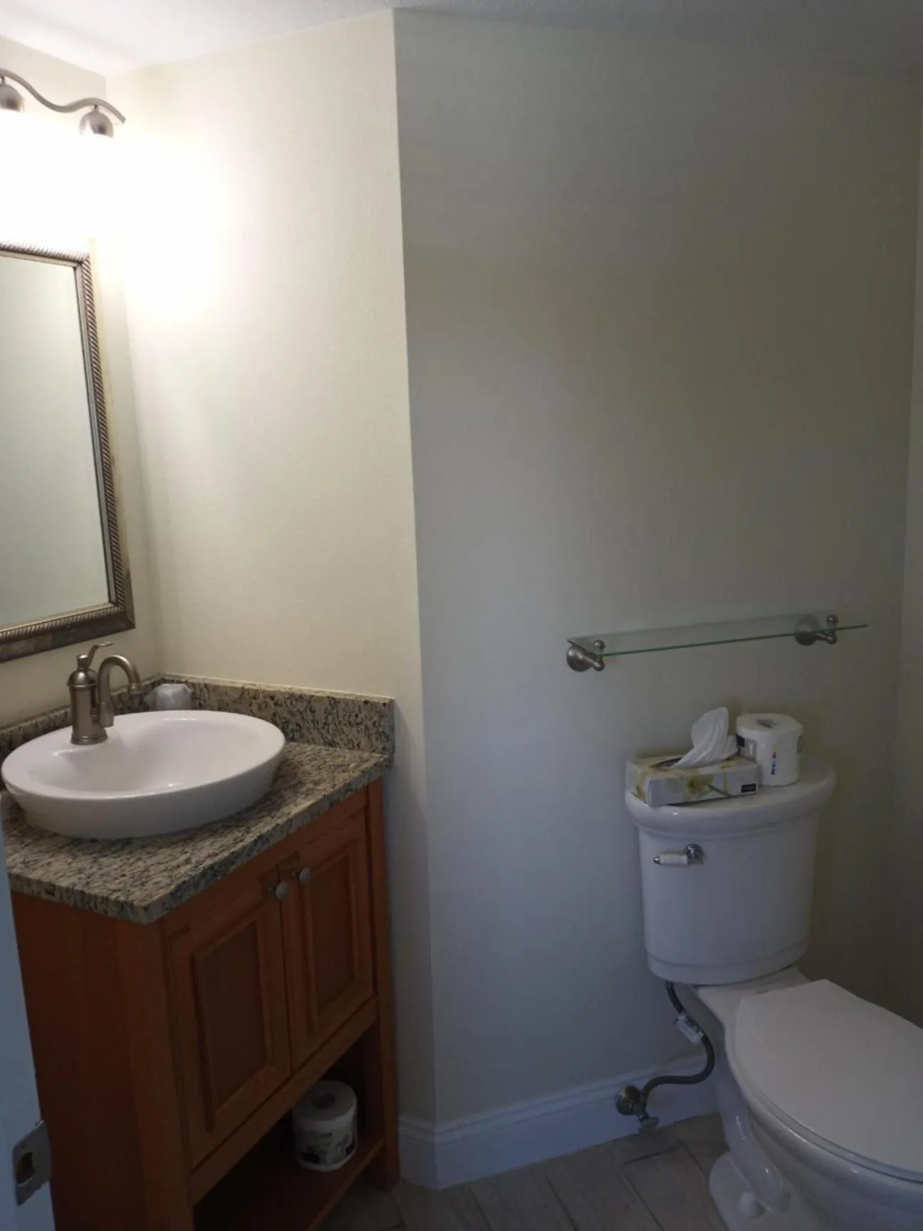 Bathroom in Ocean Club on Smuggler's Beach