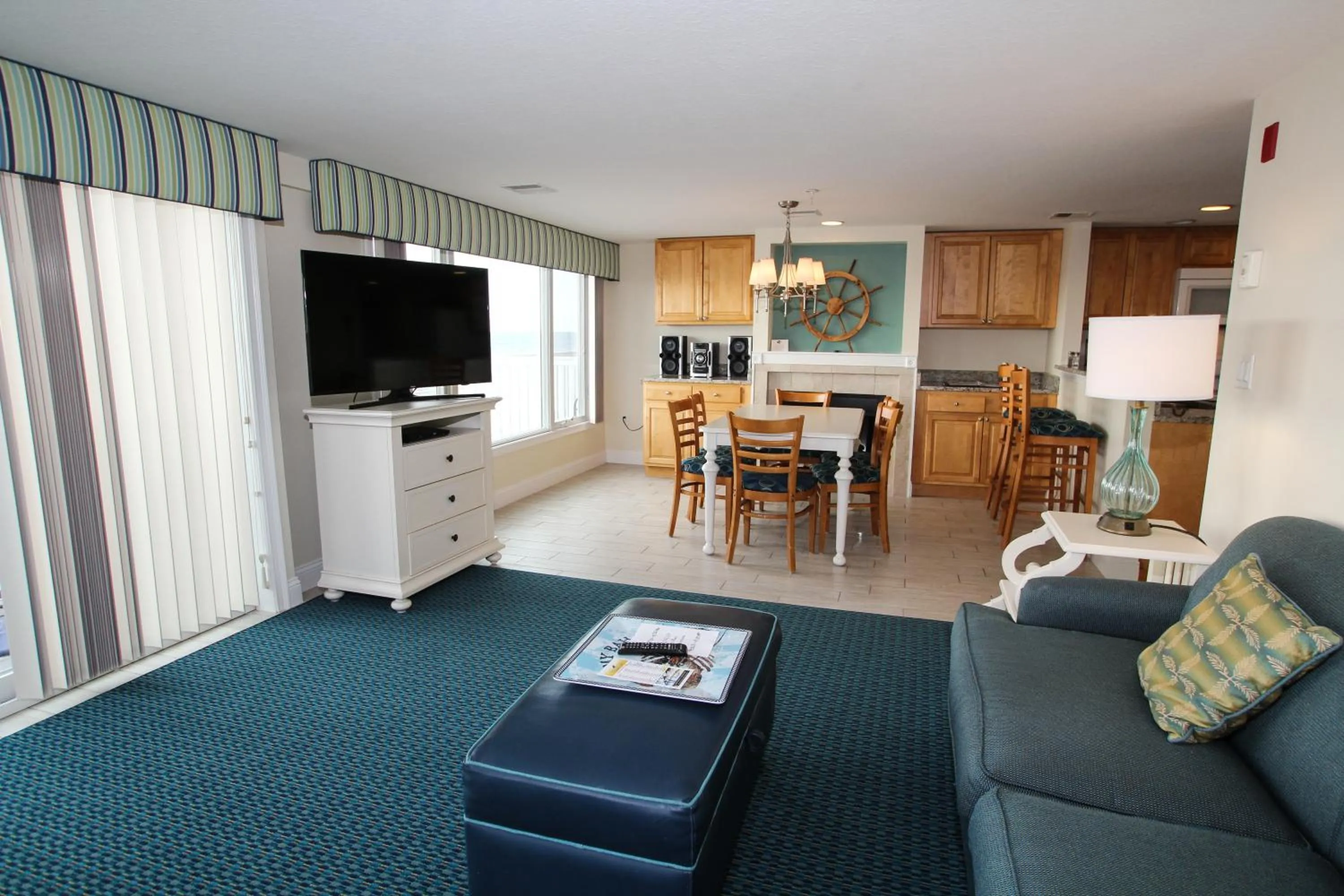 Kitchen or kitchenette in Ocean Club on Smuggler's Beach