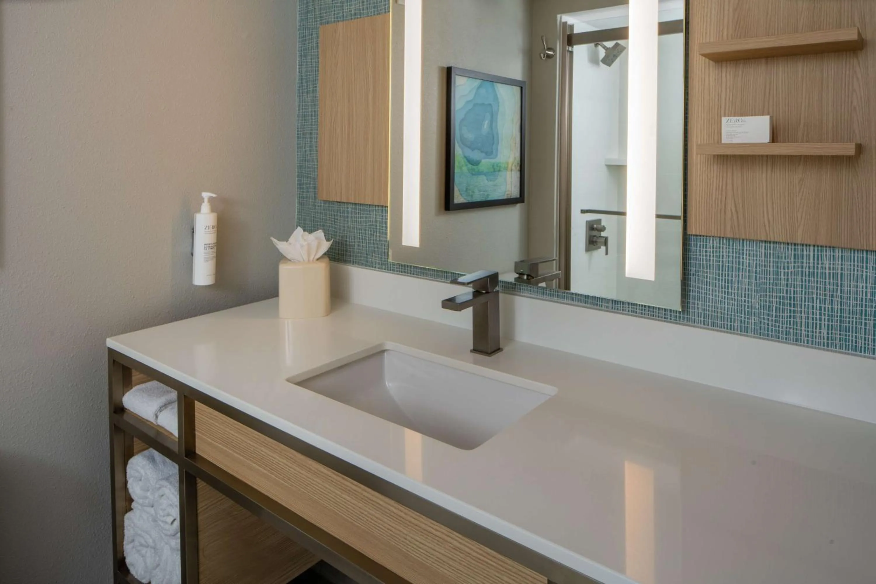 Bathroom in Hilton Garden Inn Orlando Airport