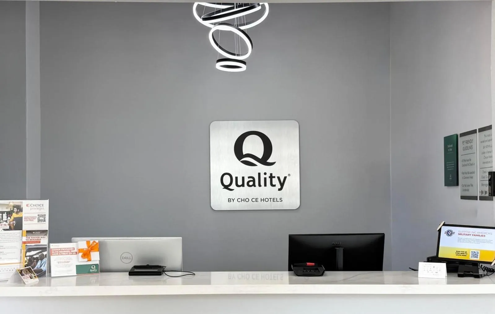 Lobby or reception in Quality Inn Ponca City