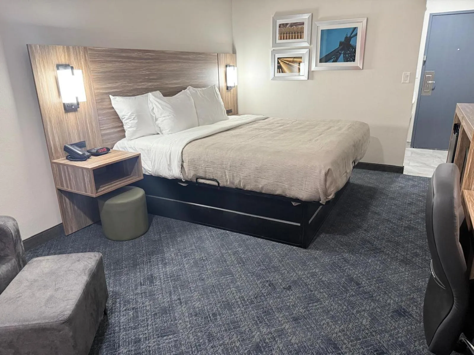 Bed in Quality Inn Ponca City