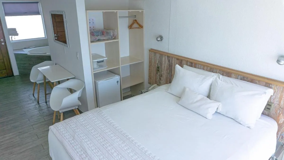 Bed in Dei Templi Apart Hotel