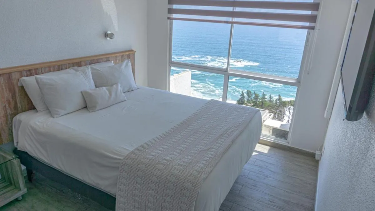 Bed in Dei Templi Apart Hotel