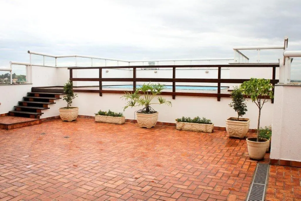Balcony/Terrace in Jaguary Hotel Sumaré