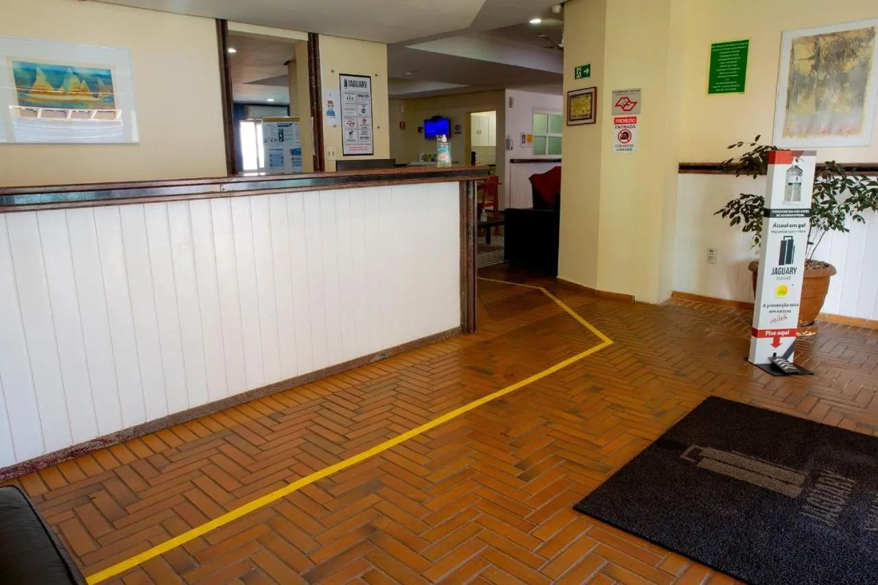 Lobby or reception in Jaguary Hotel Sumaré