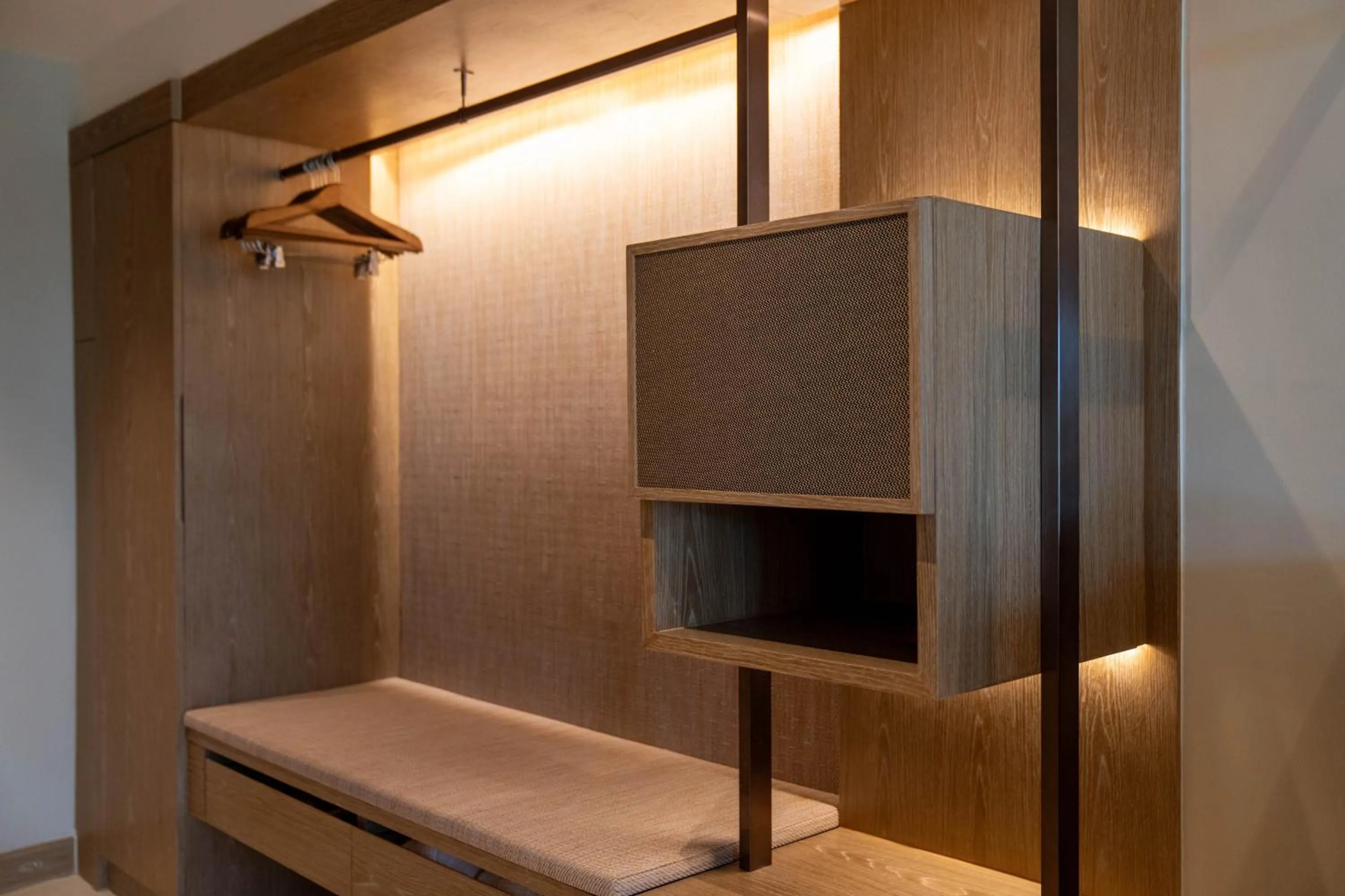 wardrobe in Pullman Phuket Karon Beach Resort