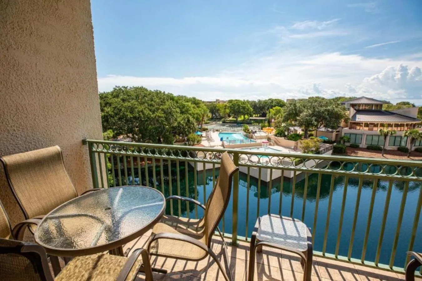 Patio in Ocean View at Island Club