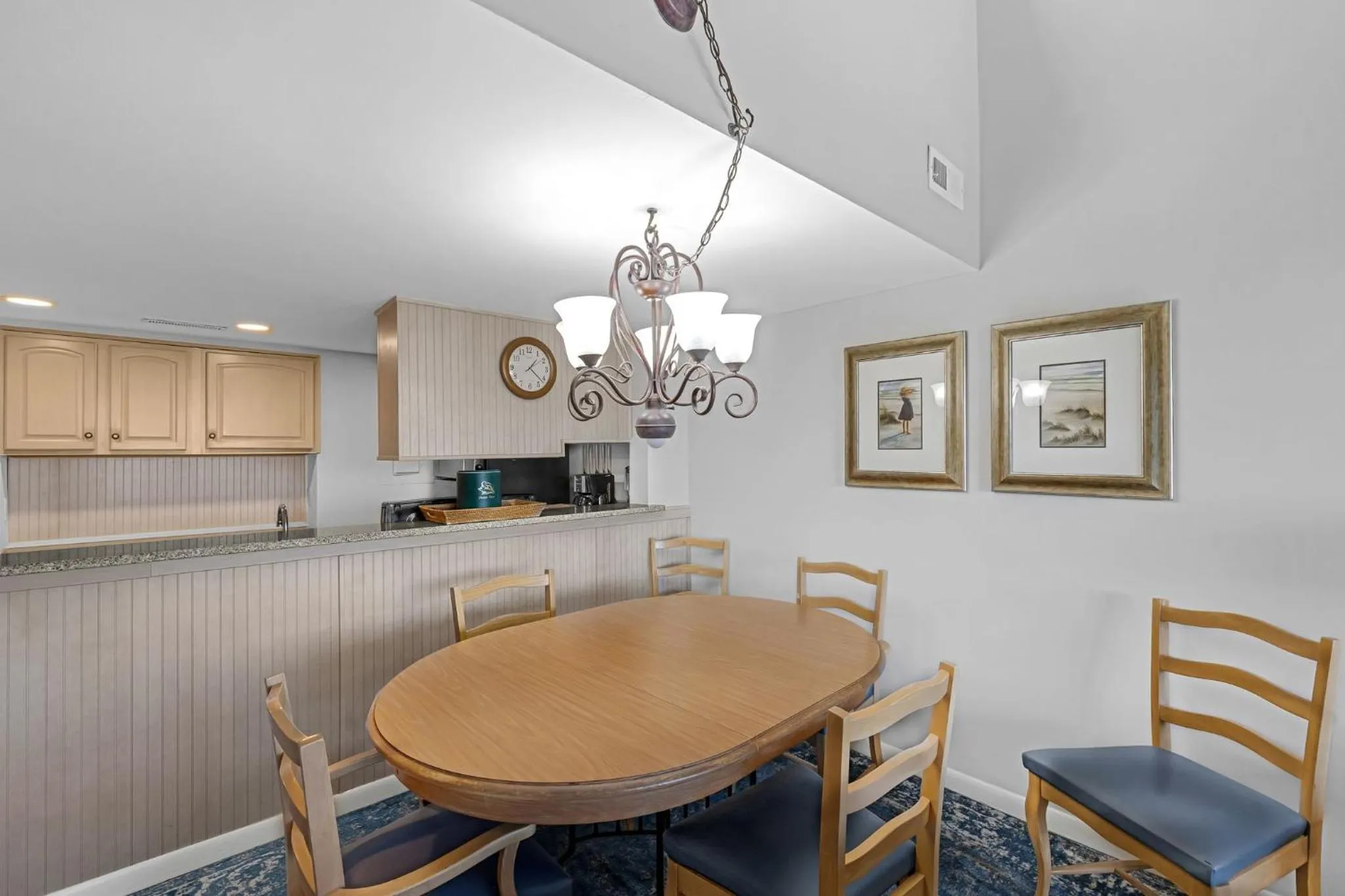 Kitchen or kitchenette in Ocean View at Island Club