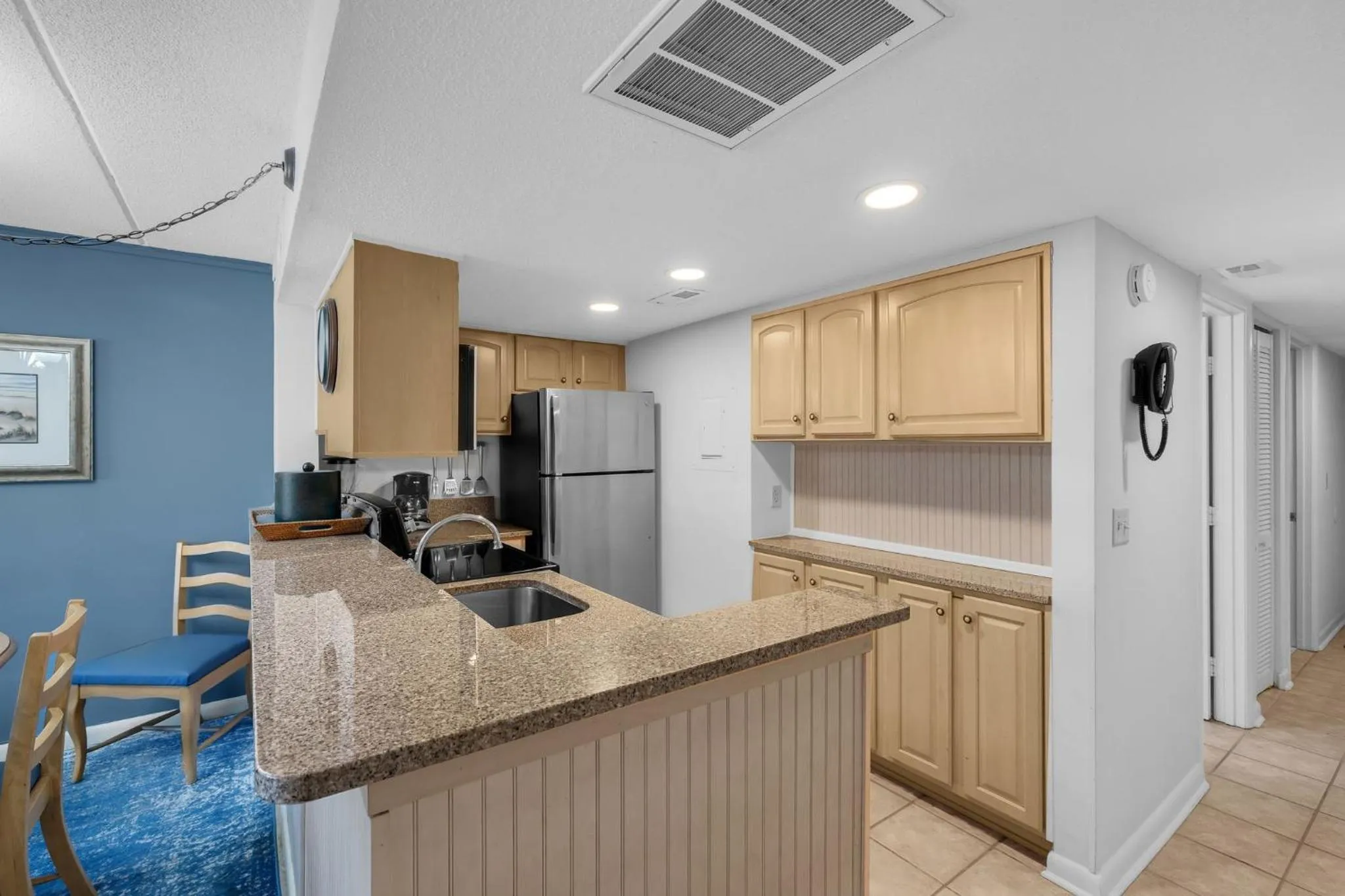 Kitchen or kitchenette in Ocean View at Island Club